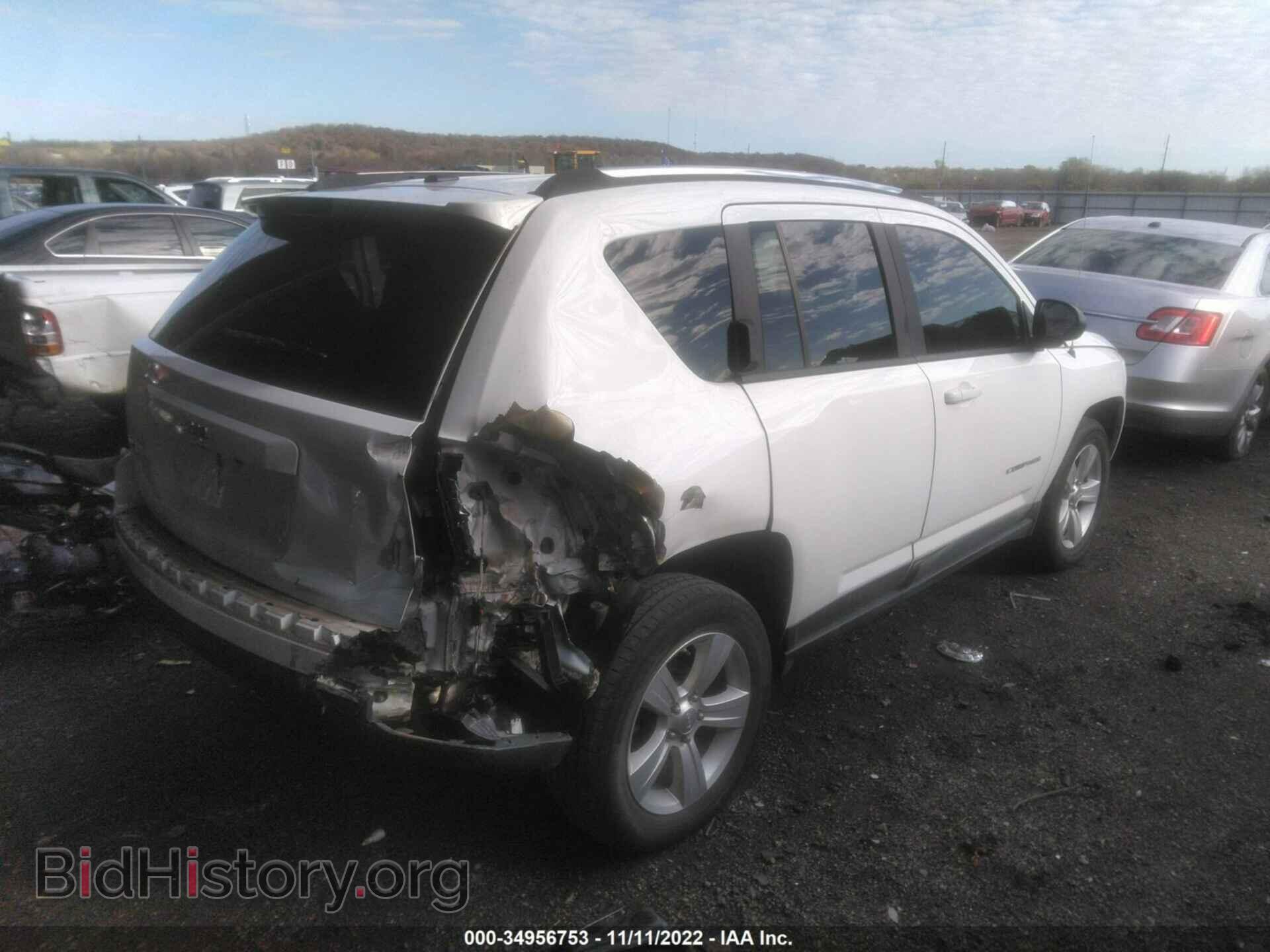2012 JEEP COMPASS - VIN: 1C4NJDBB2CD508847 - Фото 4