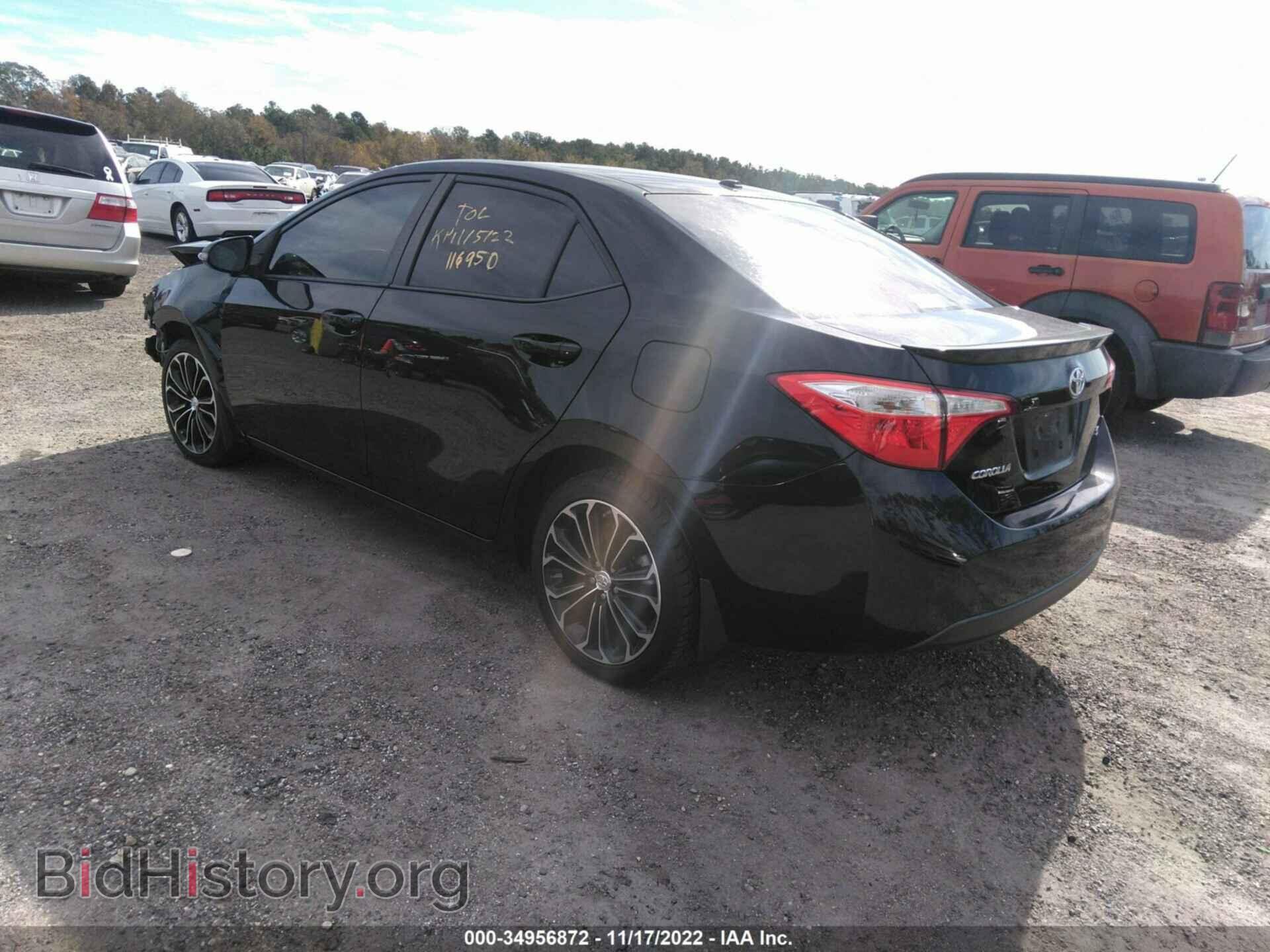 2015 TOYOTA COROLLA - VIN: 2T1BURHE2FC395296 - Фото 3