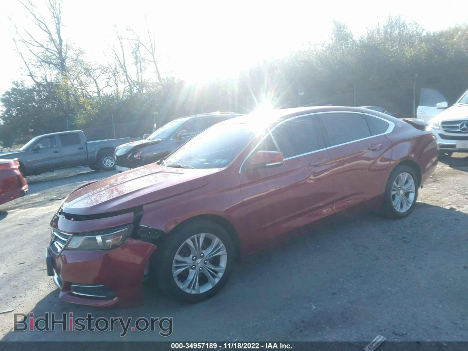 2015 CHEVROLET IMPALA - VIN: 2G1125S32F9119081 - Фото 2