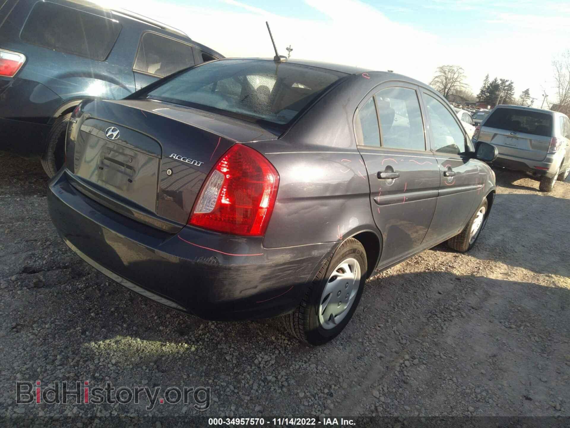 2011 HYUNDAI ACCENT - VIN: KMHCN4AC3BU602882 - Фото 4