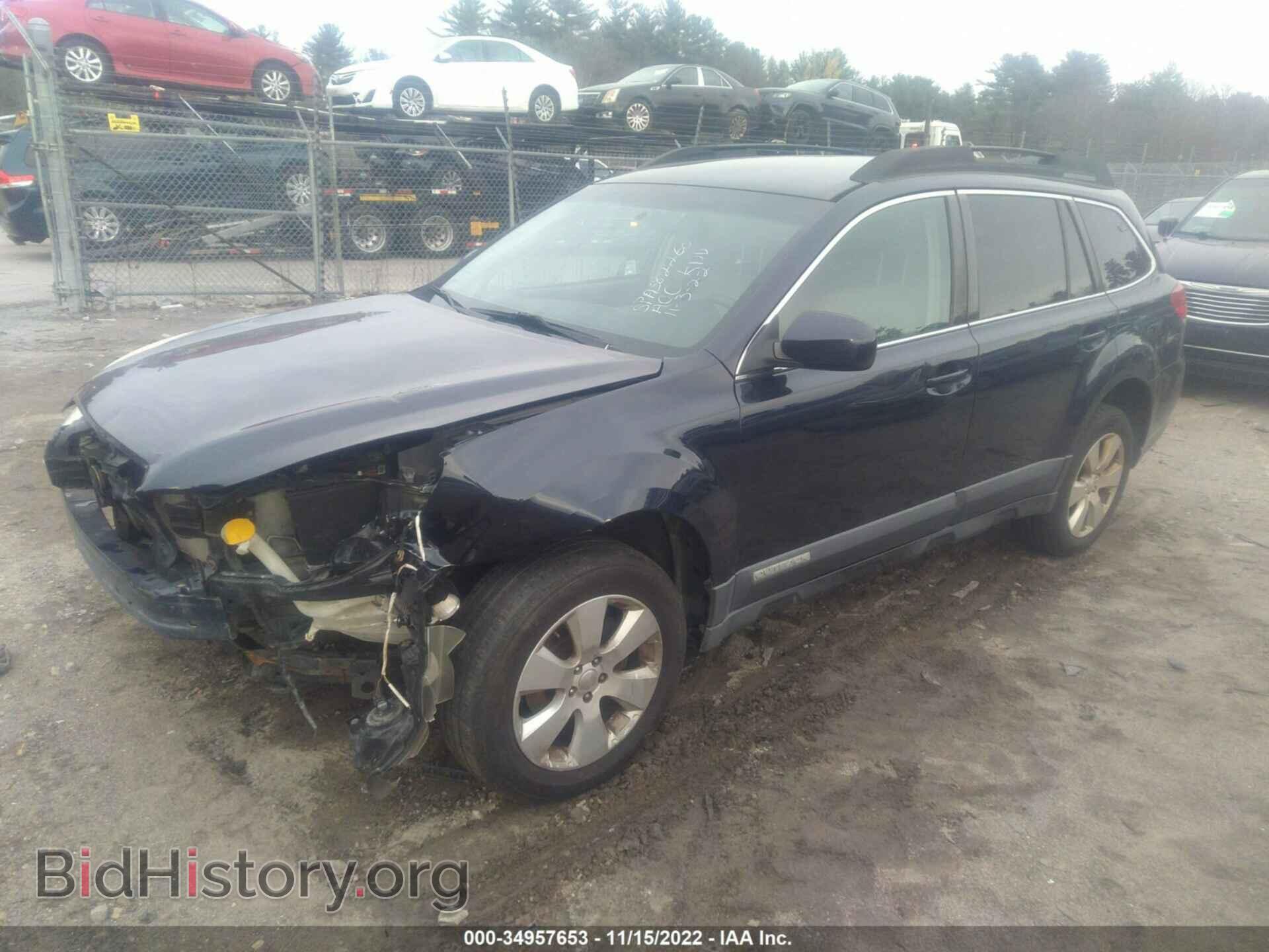 2012 SUBARU OUTBACK - VIN: 4S4BRBCC1C3206247 - Фото 2