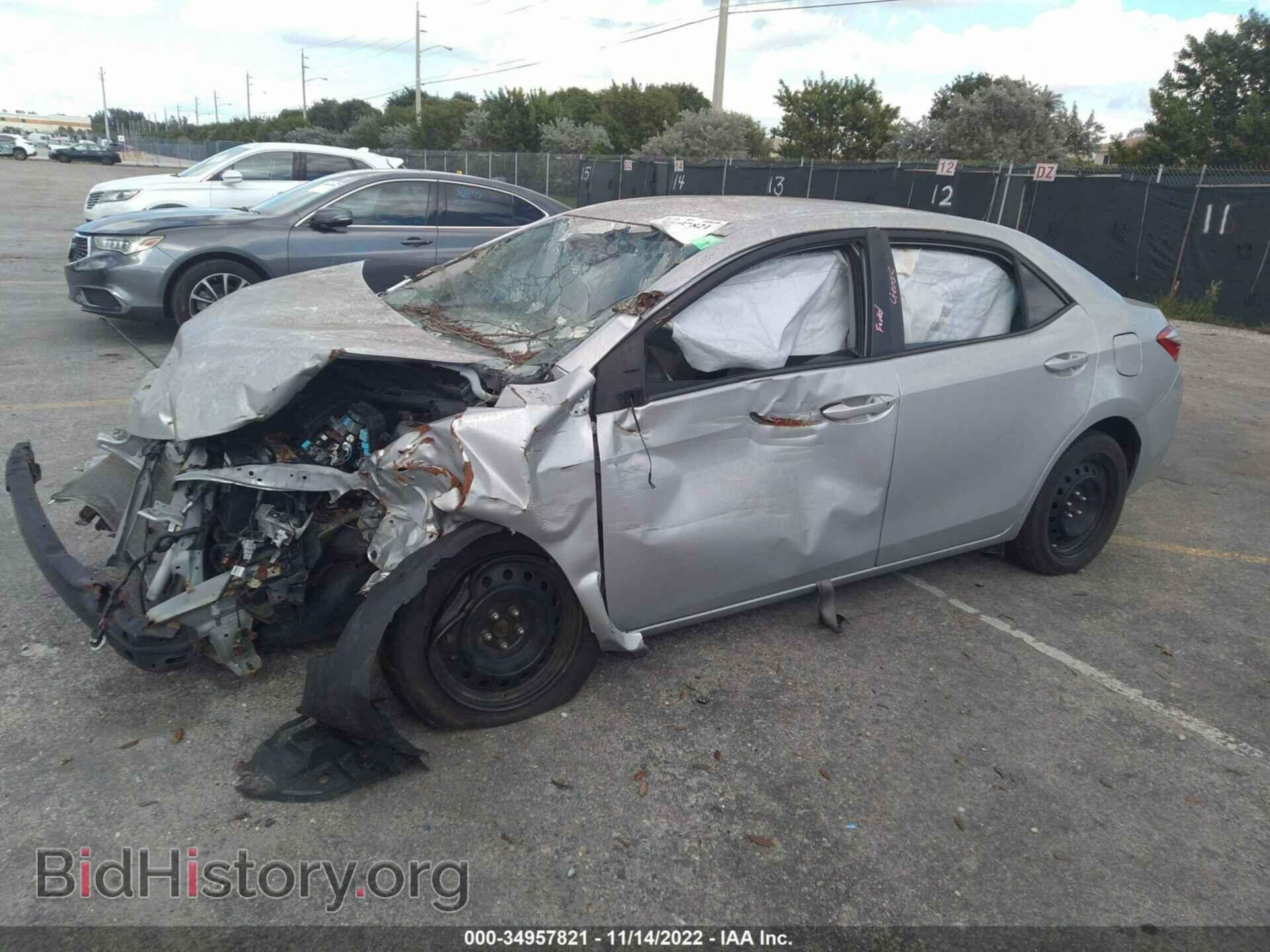 2014 TOYOTA COROLLA - VIN: 2T1BURHE1EC198540 - Фото 2
