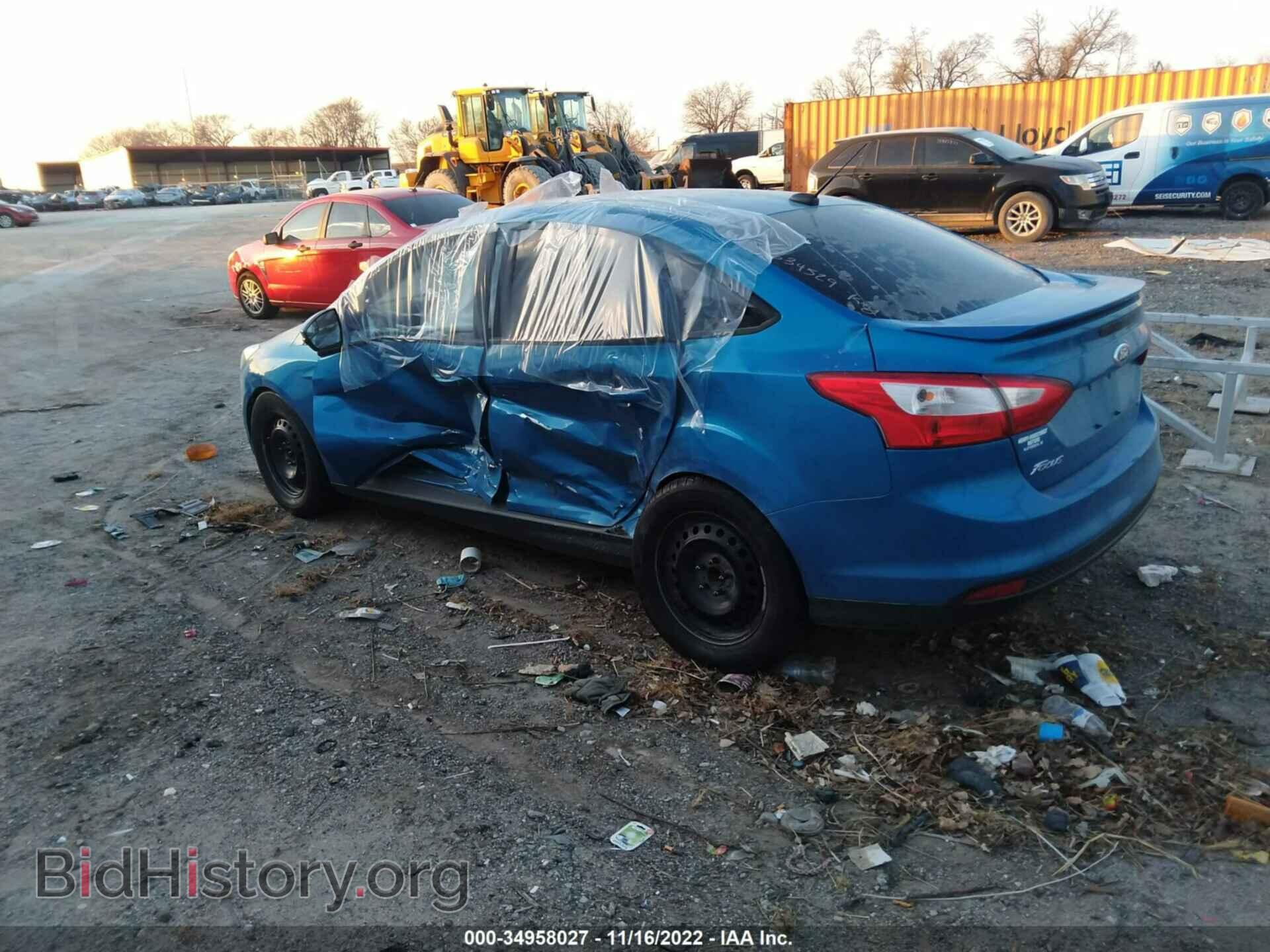 2014 FORD FOCUS - VIN: 1FADP3F21EL441283 - Фото 3