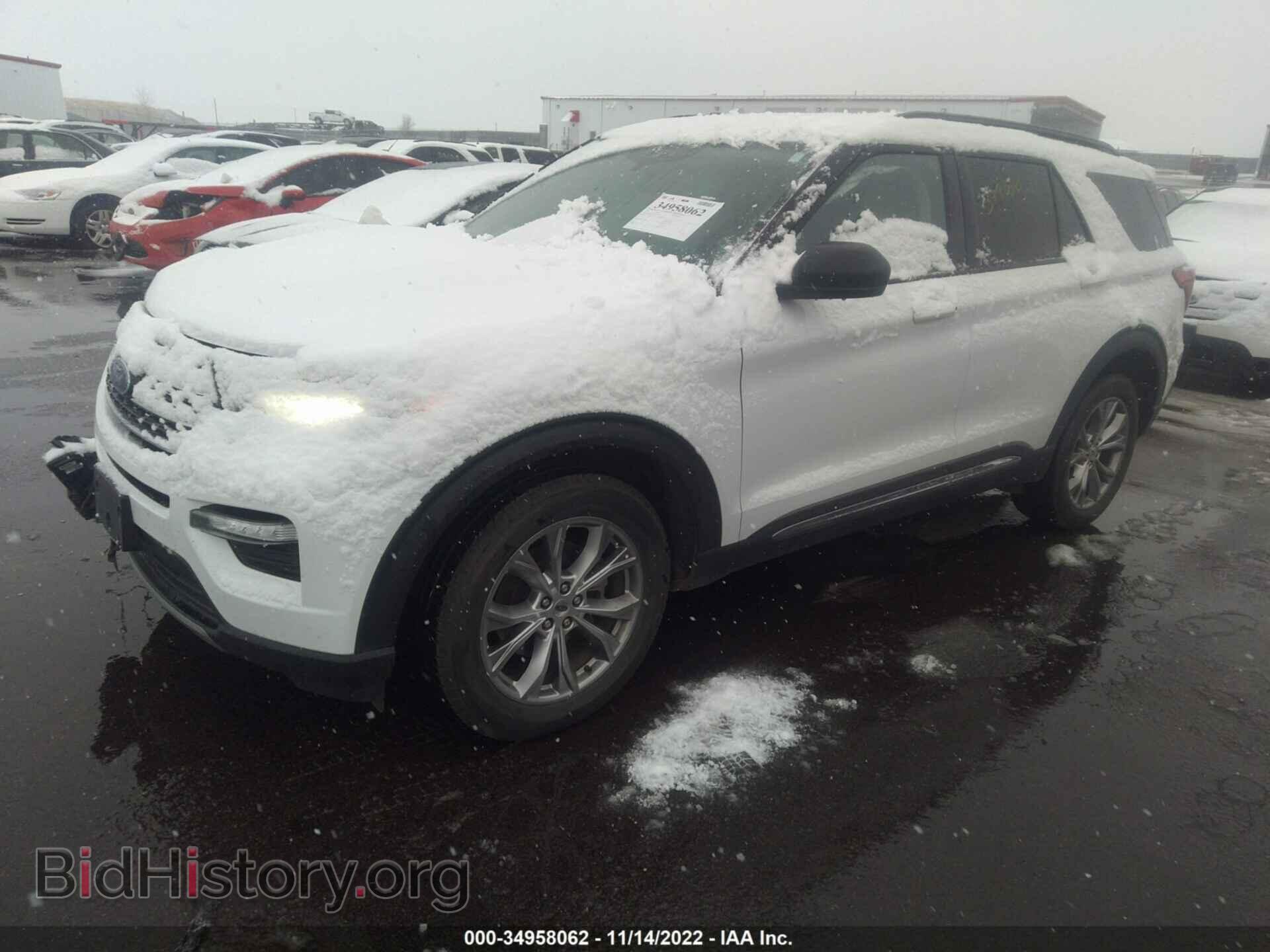 2020 FORD EXPLORER - VIN: 1FMSK8DH4LGC57462 - Фото 2