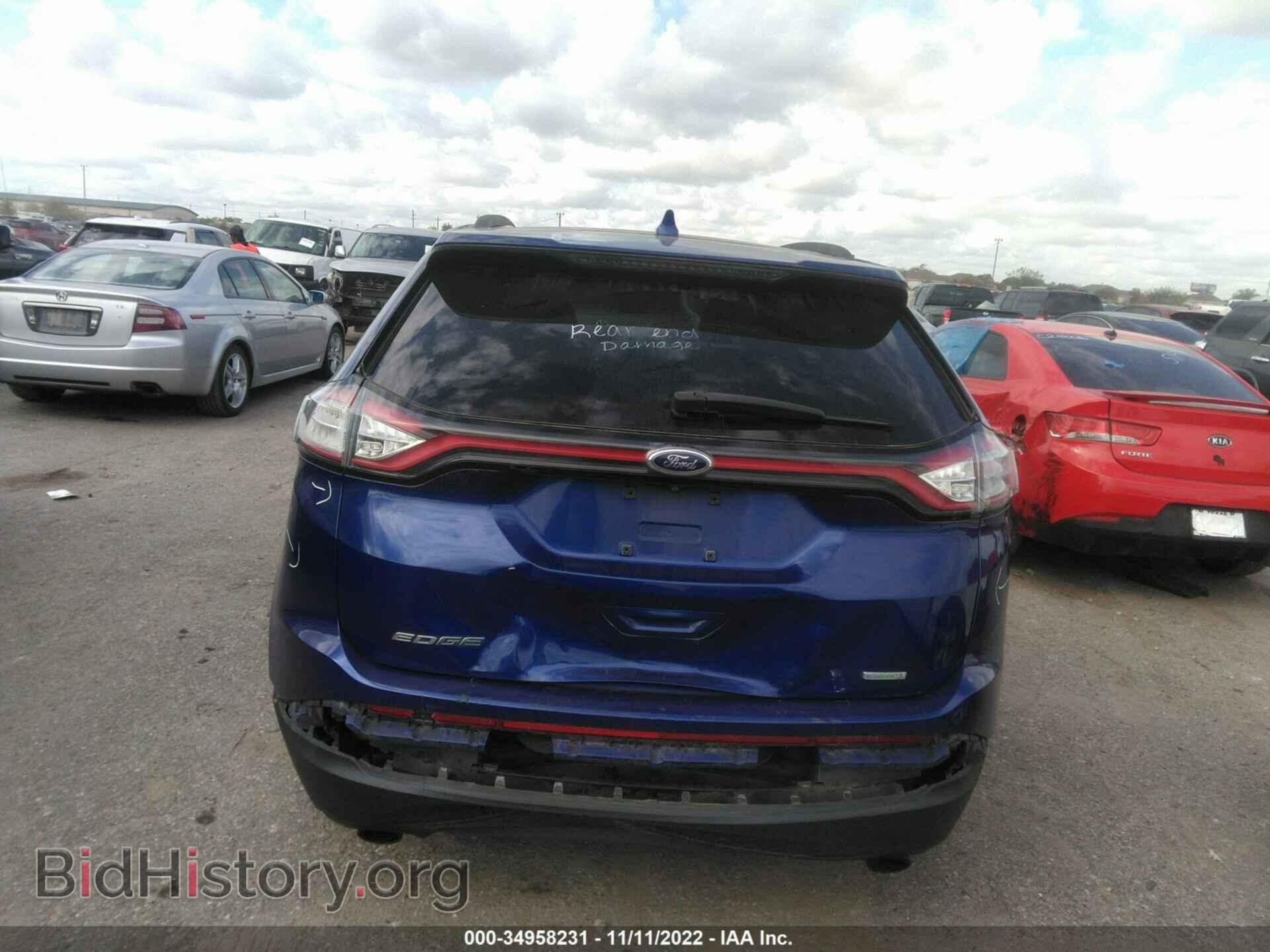 2015 FORD EDGE - VIN: 2FMTK3G94FBC32729 - Фото 6
