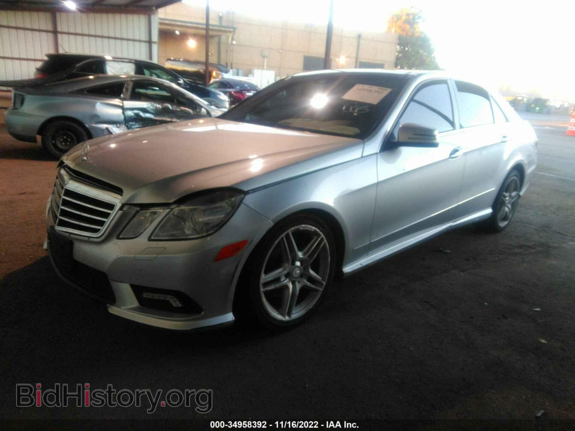 2011 MERCEDES-BENZ E-CLASS - VIN: WDDHF5GB9BA265668 - Фото 2