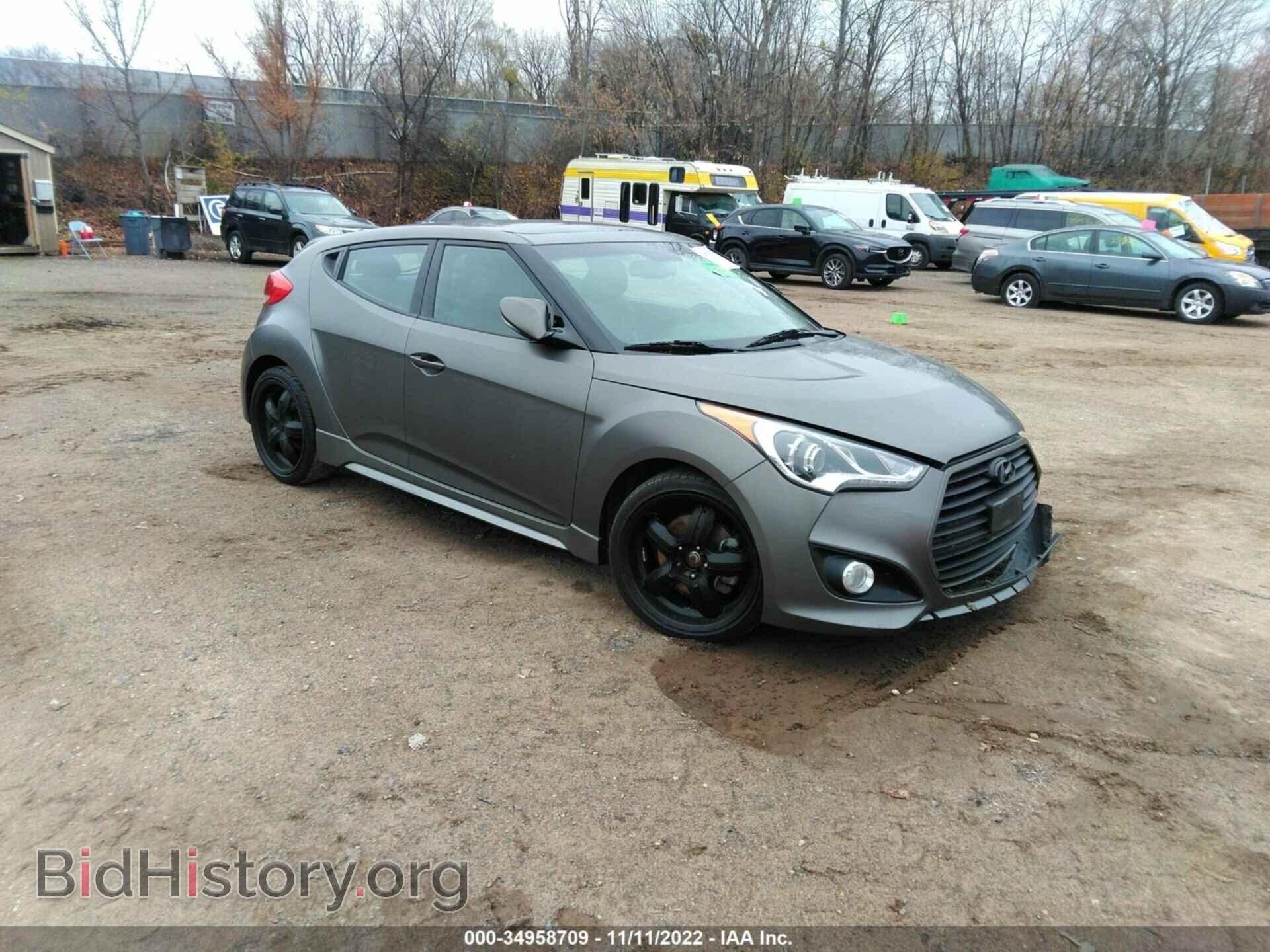 Photo KMHTC6AE7DU124813 - HYUNDAI VELOSTER 2013