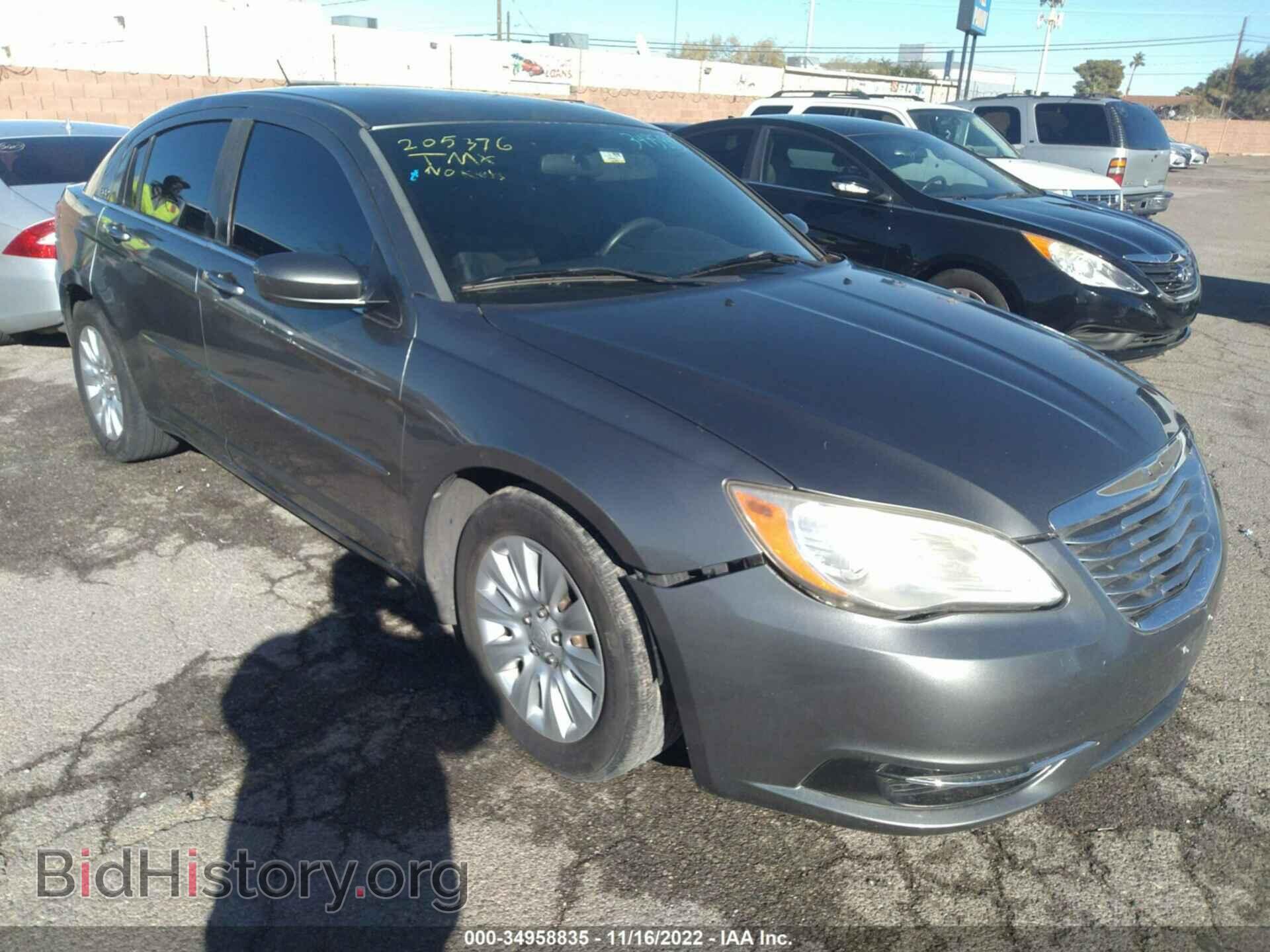 Photo 1C3CCBAB0CN205376 - CHRYSLER 200 2012
