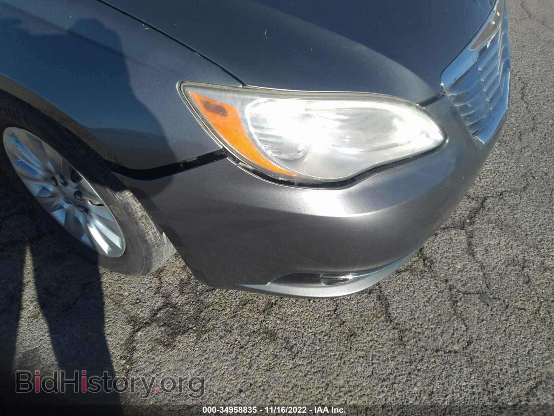 2012 CHRYSLER 200 - VIN: 1C3CCBAB0CN205376 - Фото 6