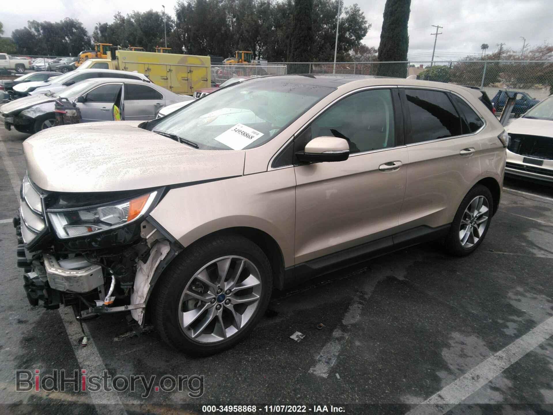 2018 FORD EDGE - VIN: 2FMPK3K83JBB52993 - Photo 2