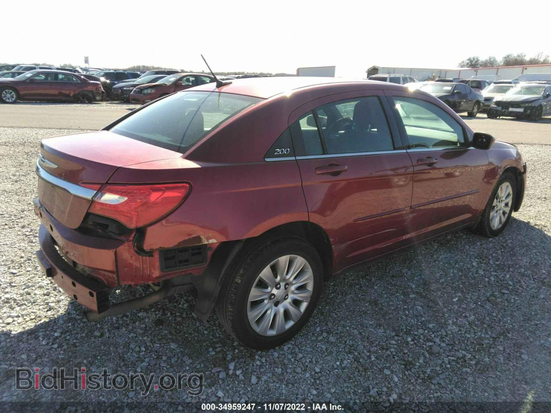 2014 CHRYSLER 200 - VIN: 1C3CCBAB2EN238429 - Фото 4