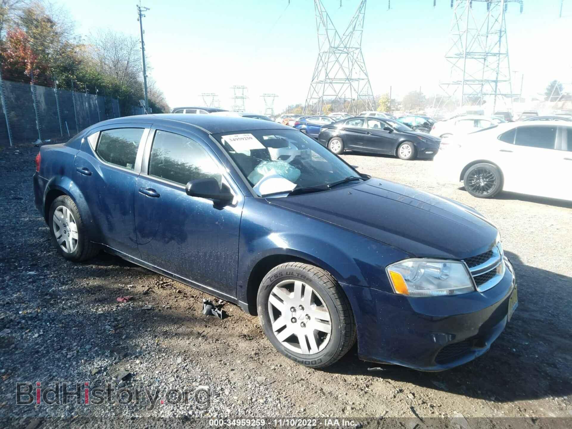 Photo 1C3CDZAG4EN166991 - DODGE AVENGER 2014