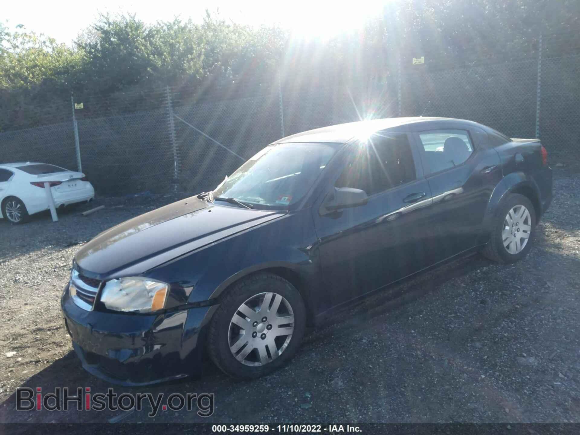 2014 DODGE AVENGER - VIN: 1C3CDZAG4EN166991 - Photo 2