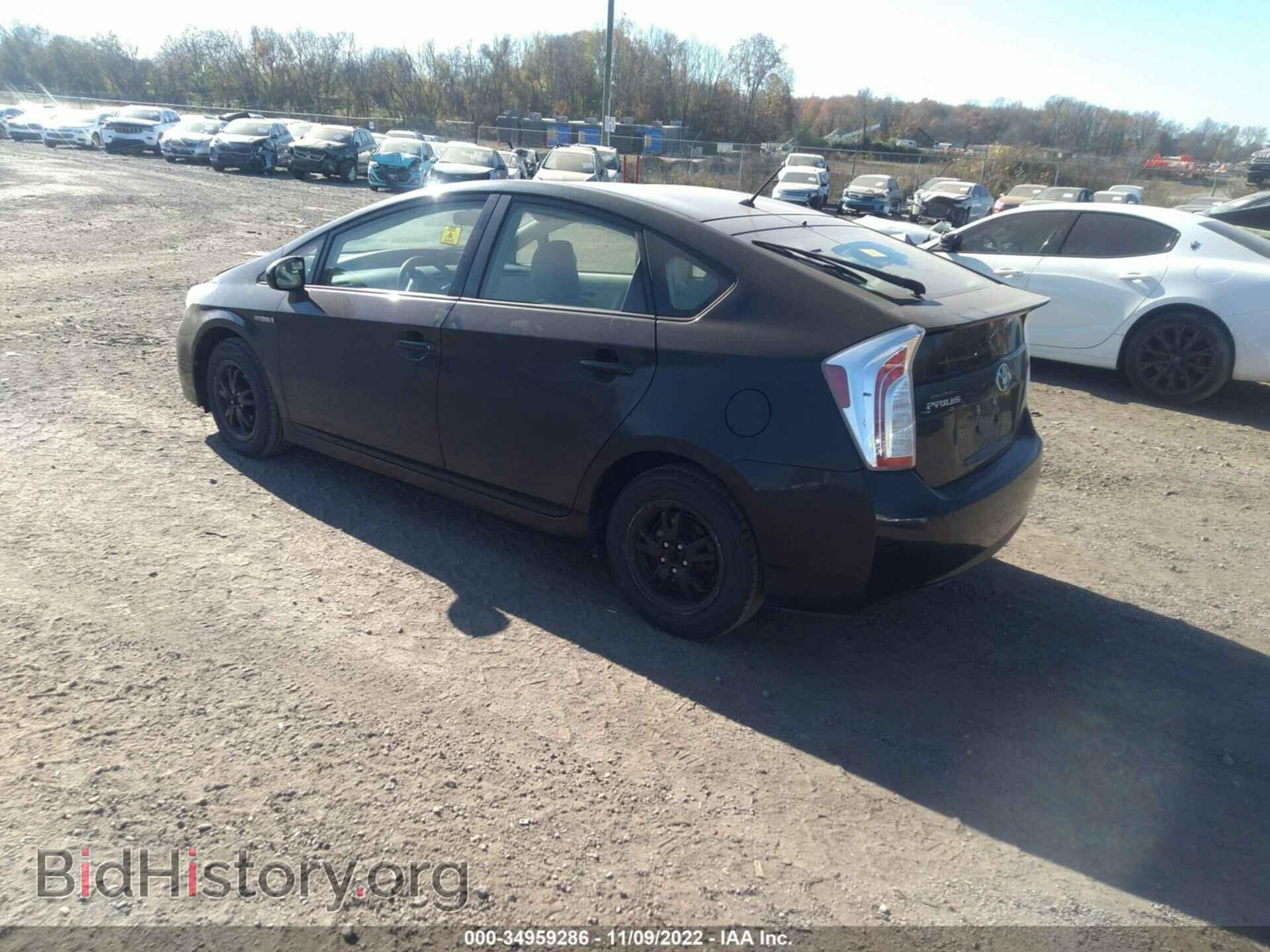 2013 TOYOTA PRIUS - VIN: JTDKN3DU8D5577229 - Фото 3