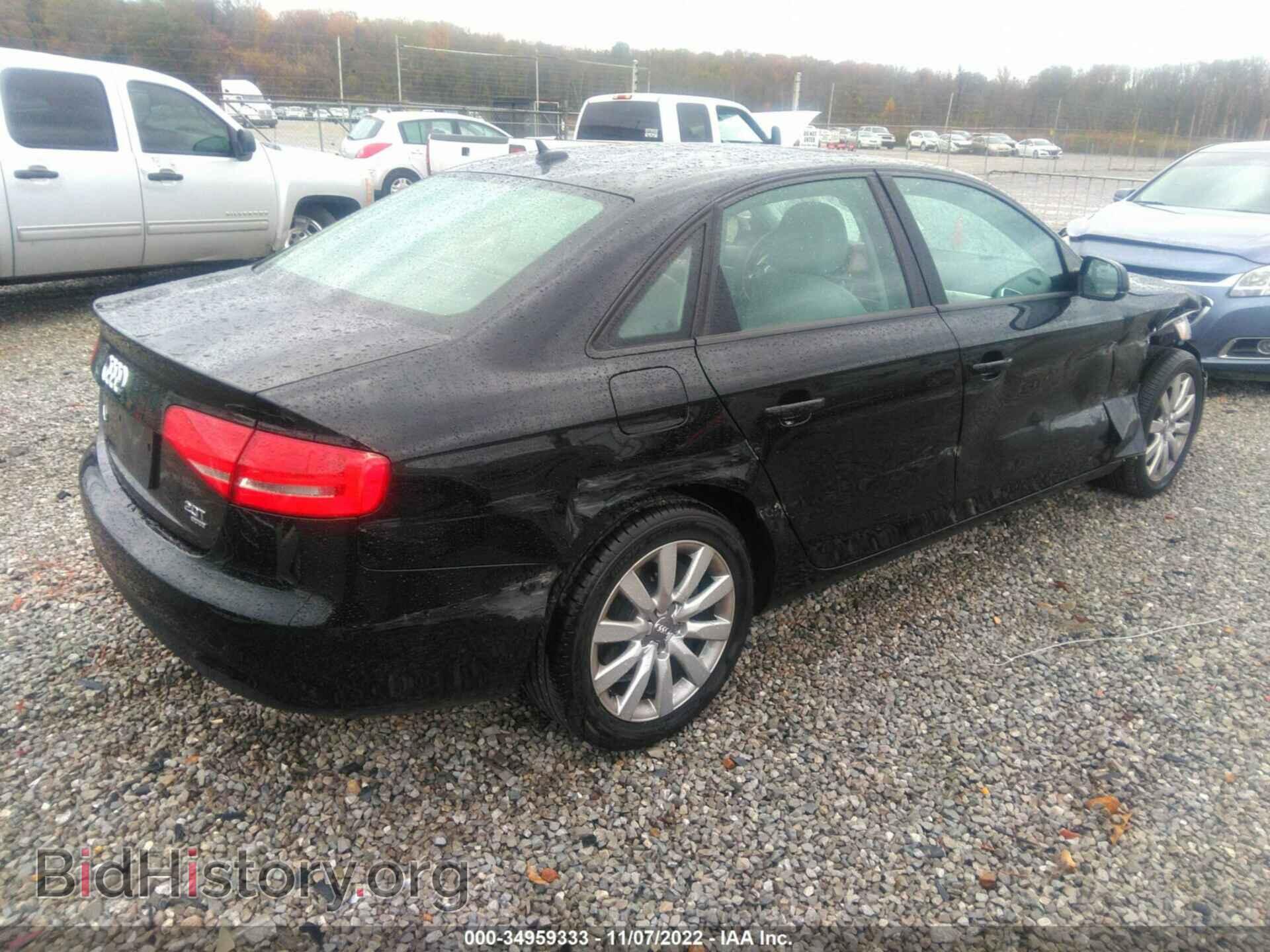 2014 AUDI A4 - VIN: WAUBFAFL7EN014547 - Фото 4