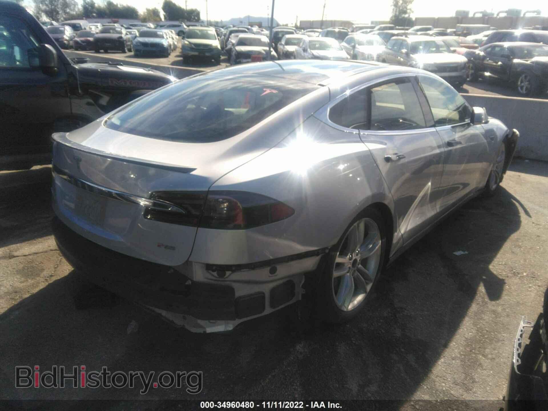 2012 TESLA MODEL S - VIN: 5YJSA1DP2CFS00760 - Фото 4