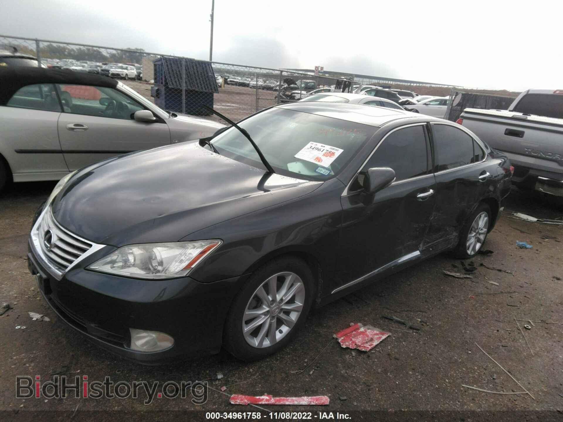 2011 LEXUS ES 350 - VIN: JTHBK1EGXB2425018 - Фото 2