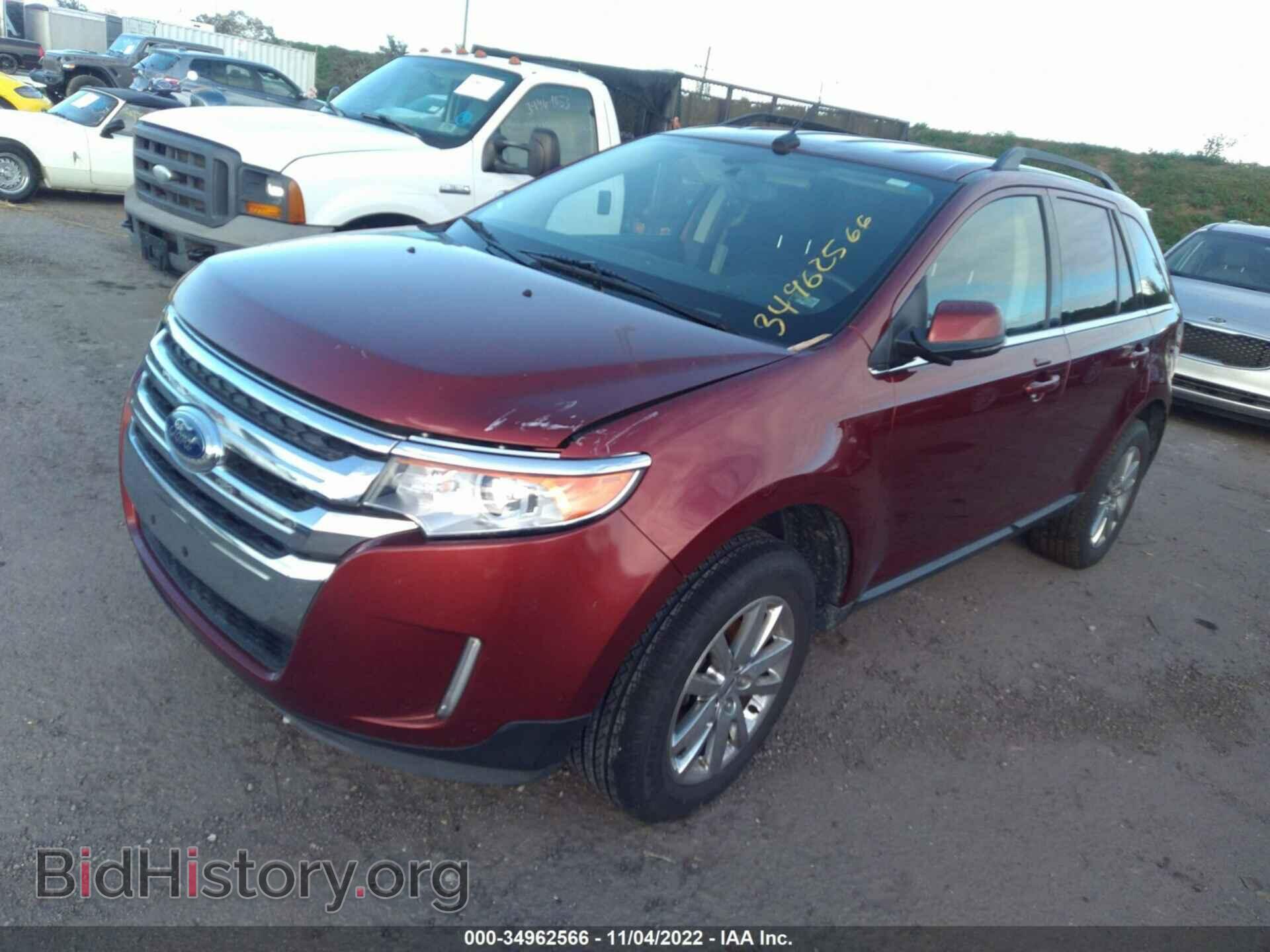 2014 FORD EDGE - VIN: 2FMDK4KC0EBB52551 - Фото 2