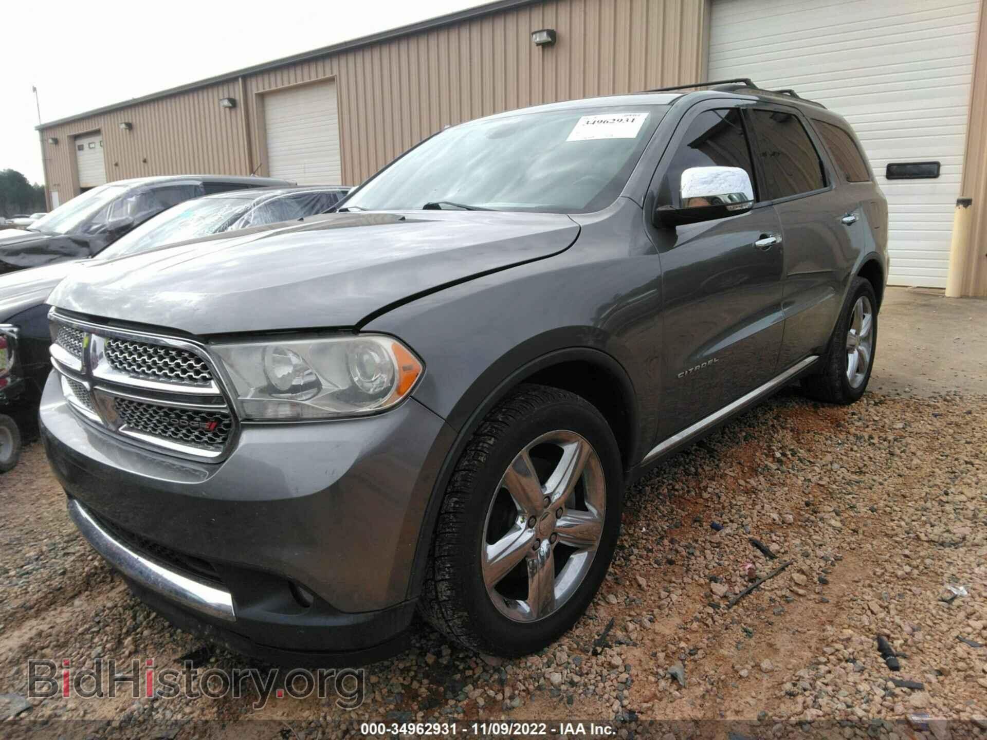 2012 DODGE DURANGO - VIN: 1C4RDHEG7CC247311 - Photo 2