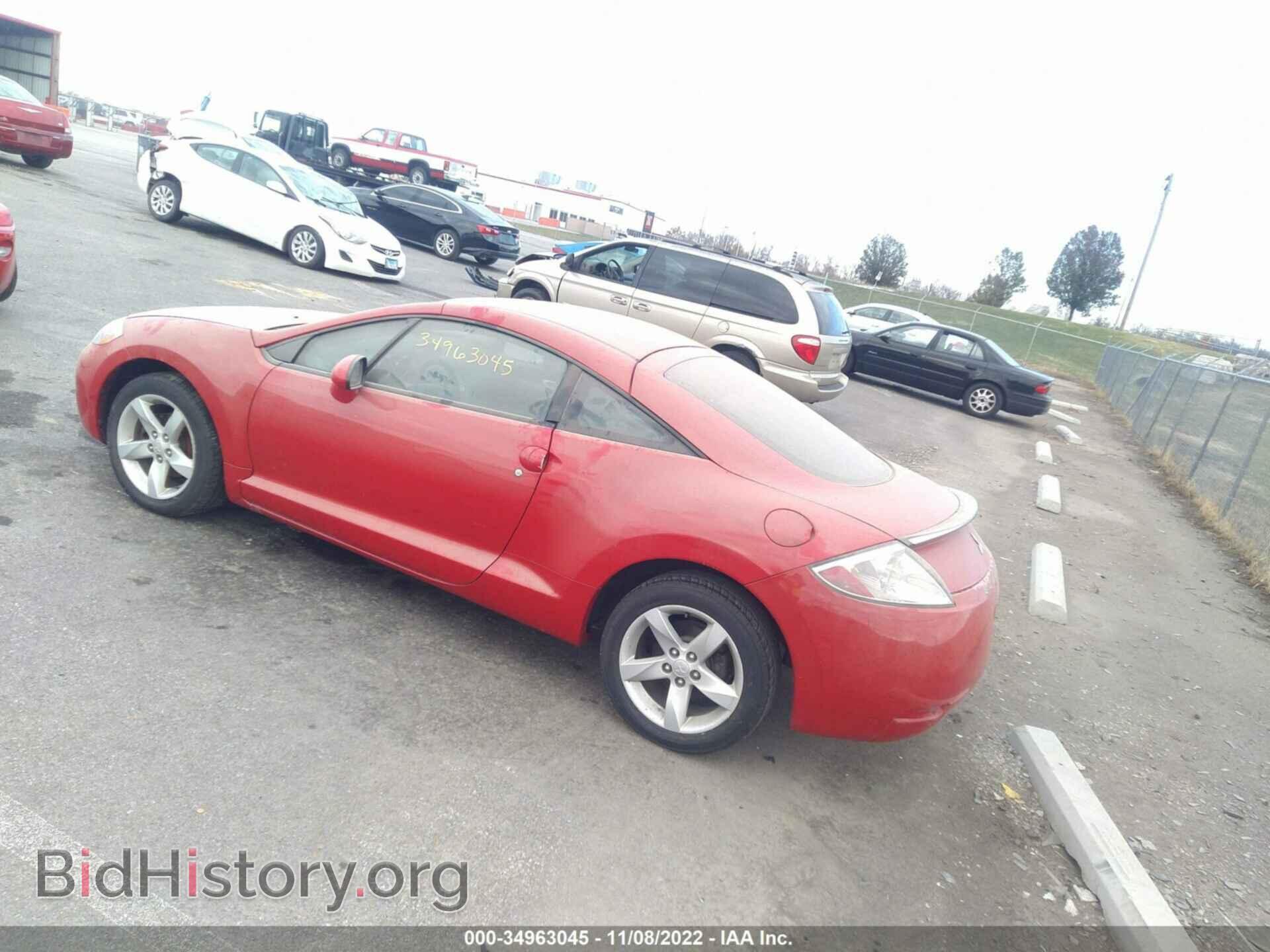 2007 MITSUBISHI ECLIPSE - VIN: 4A3AK24F17E067144 - Фото 3