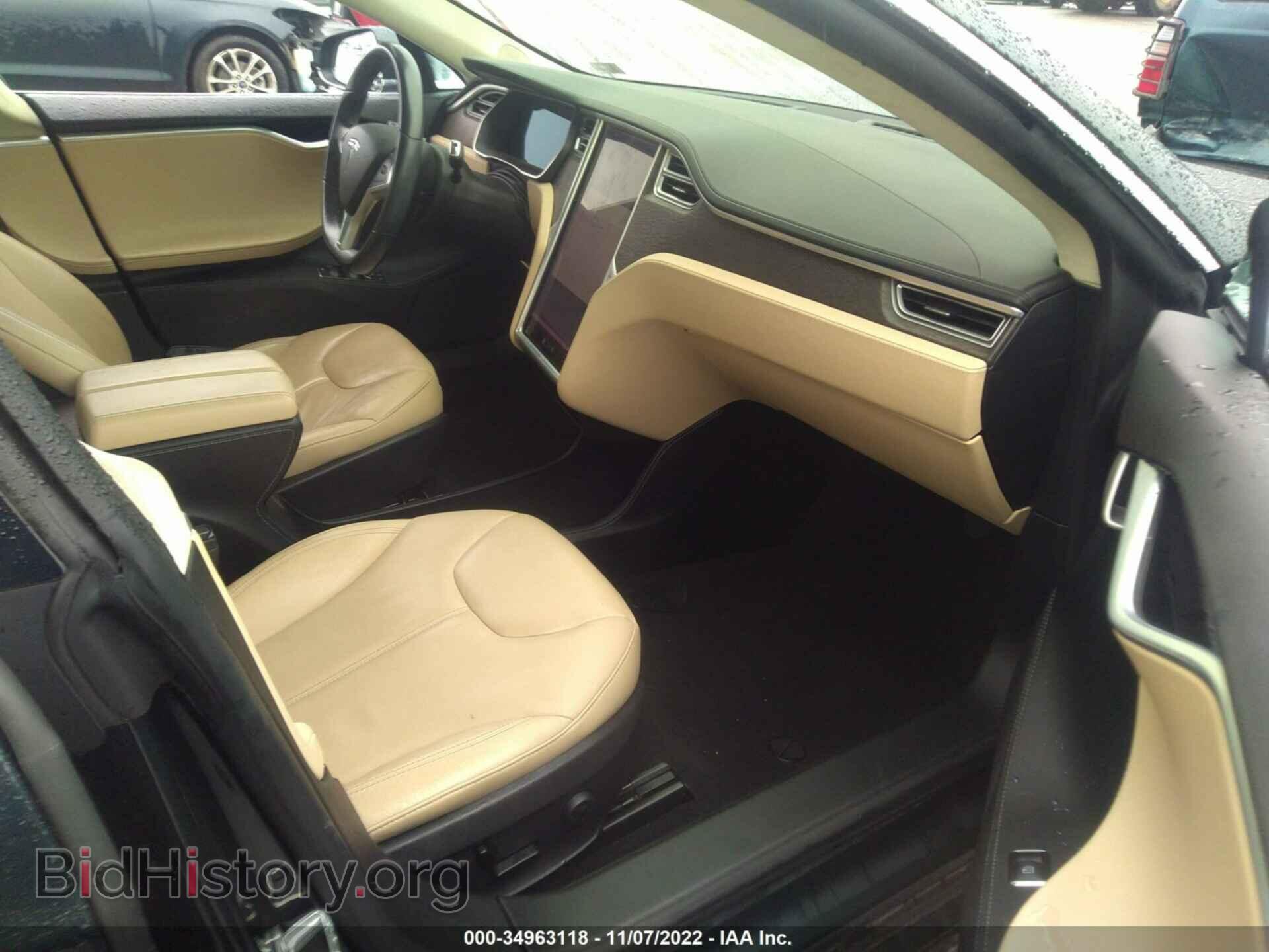 2014 TESLA MODEL S - VIN: 5YJSA1H1XEFP41127 - Фото 5
