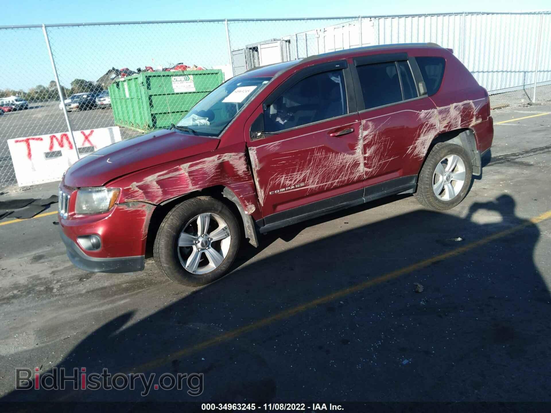 2014 JEEP COMPASS - VIN: 1C4NJCBB1ED893914 - Фото 2