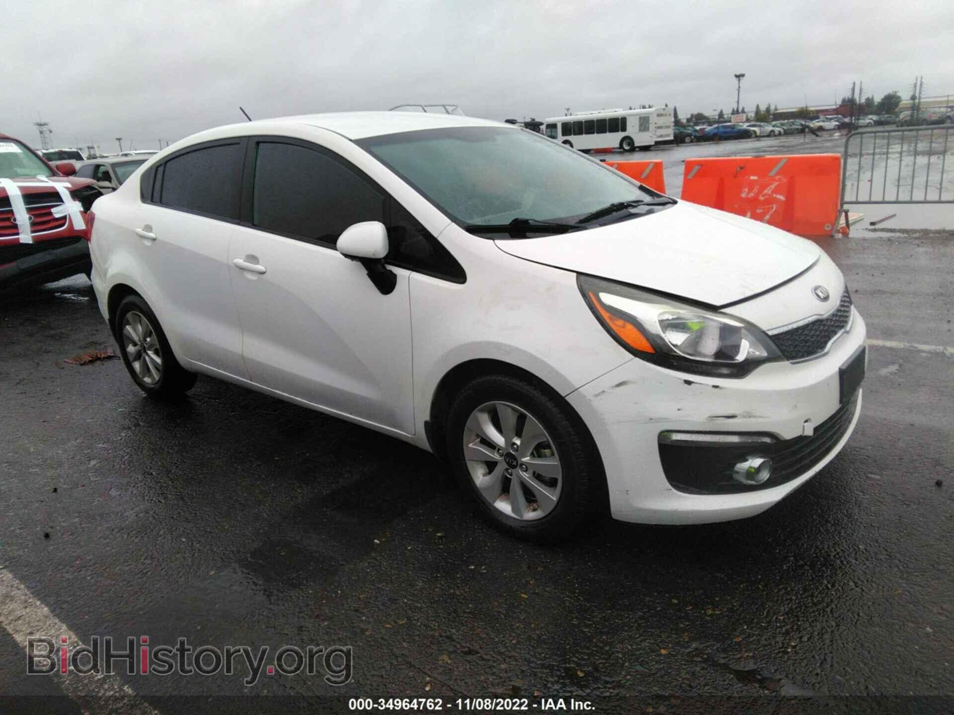 Фотография KNADN4A38H6025625 - KIA RIO 2017