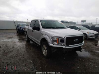 2019 Ford F-150 XL/XLT/Lariat, серебристый — VIN 1FTEW1E51KKF15420, IAAI
