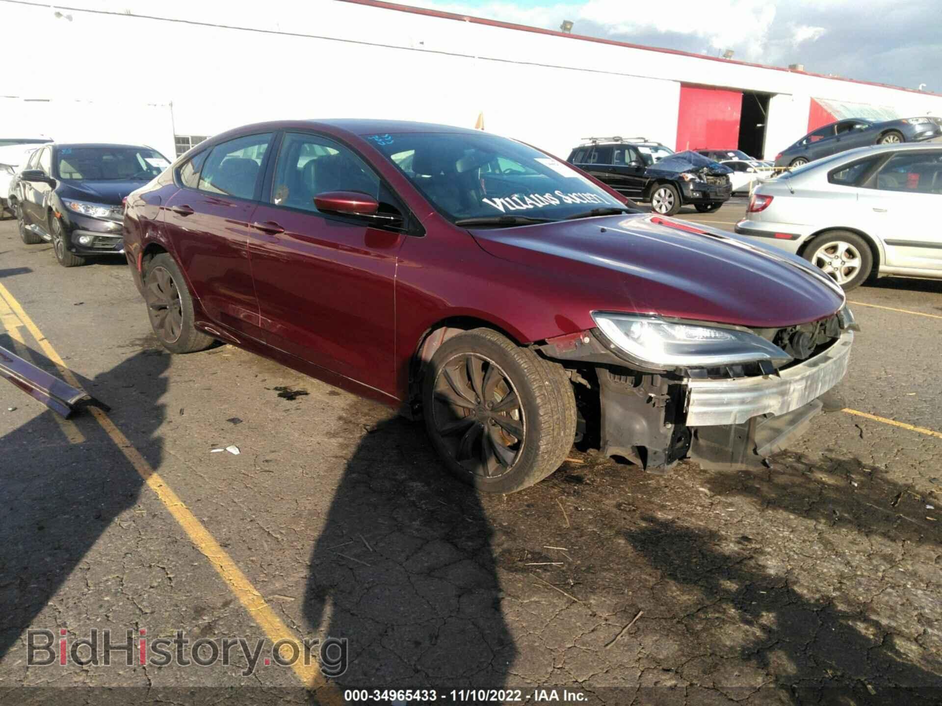 Фотография 1C3CCCBB3GN134670 - CHRYSLER 200 2016