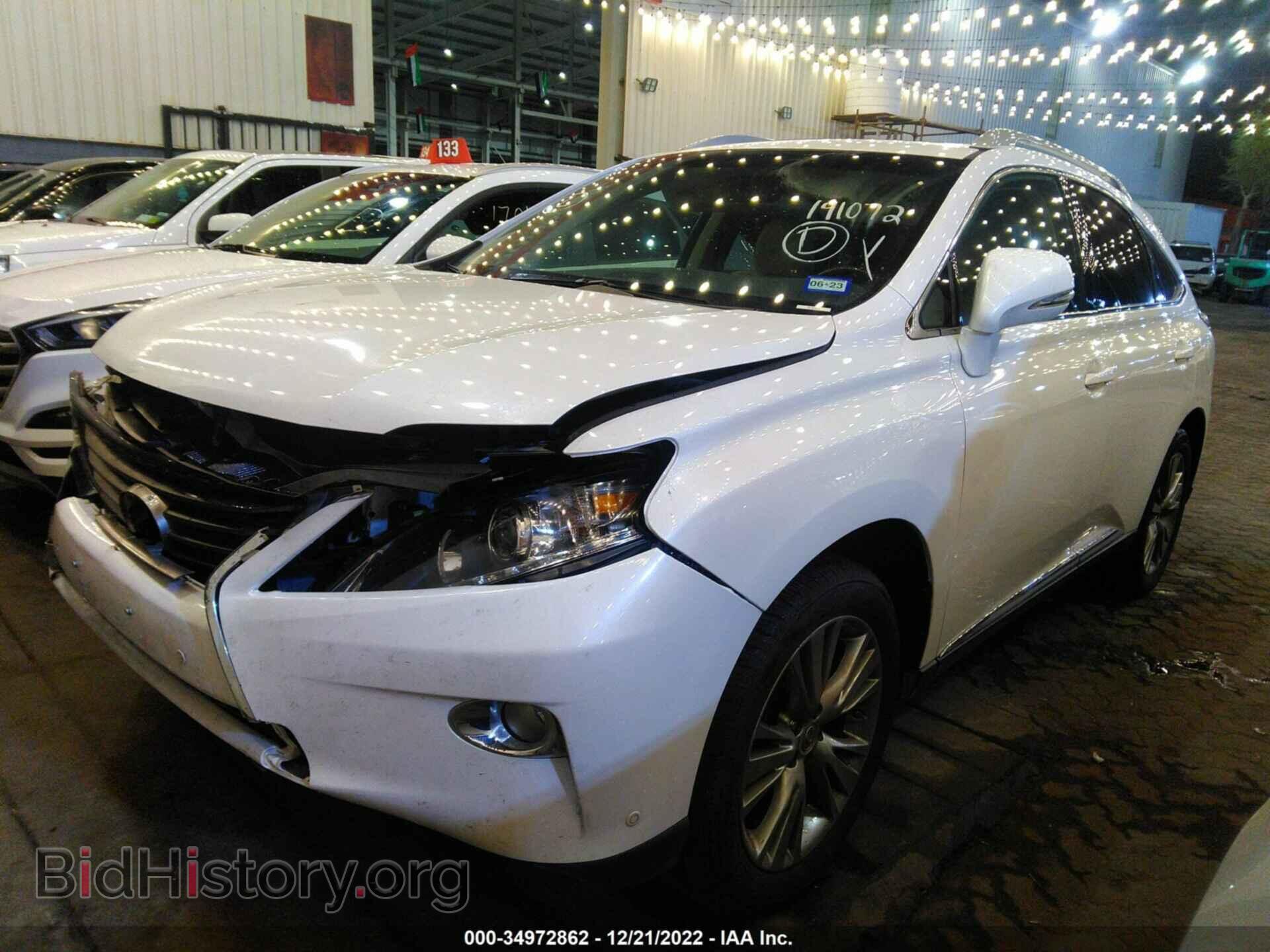2013 LEXUS RX 350 - VIN: 002ZK1BA9DC100263 - Фото 2