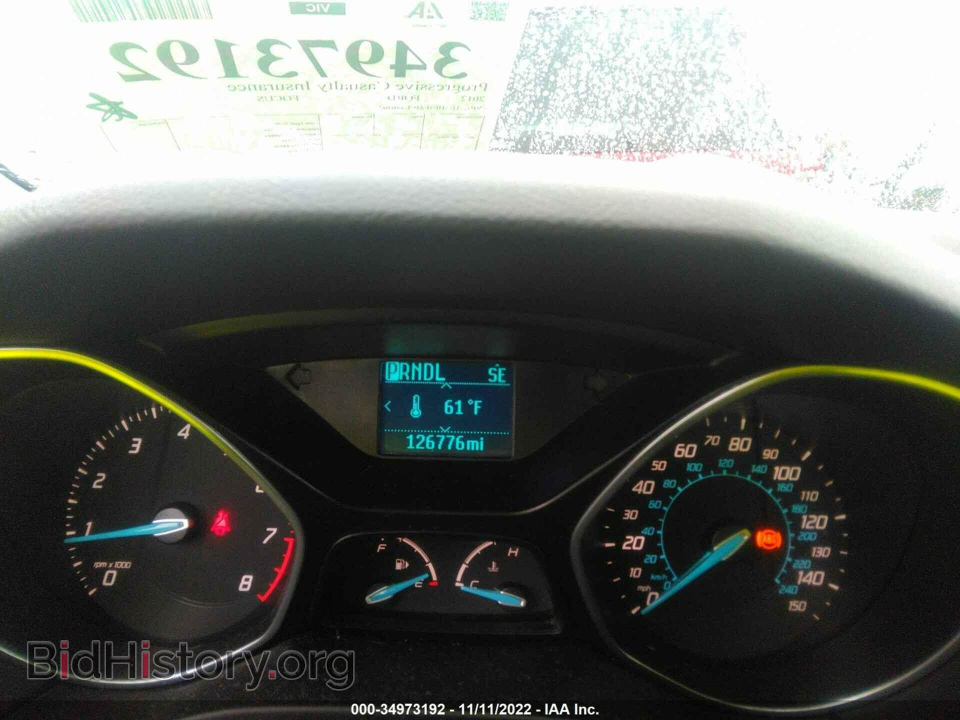 2012 FORD FOCUS - VIN: 1FAHP3F24CL346702 - Фото 7