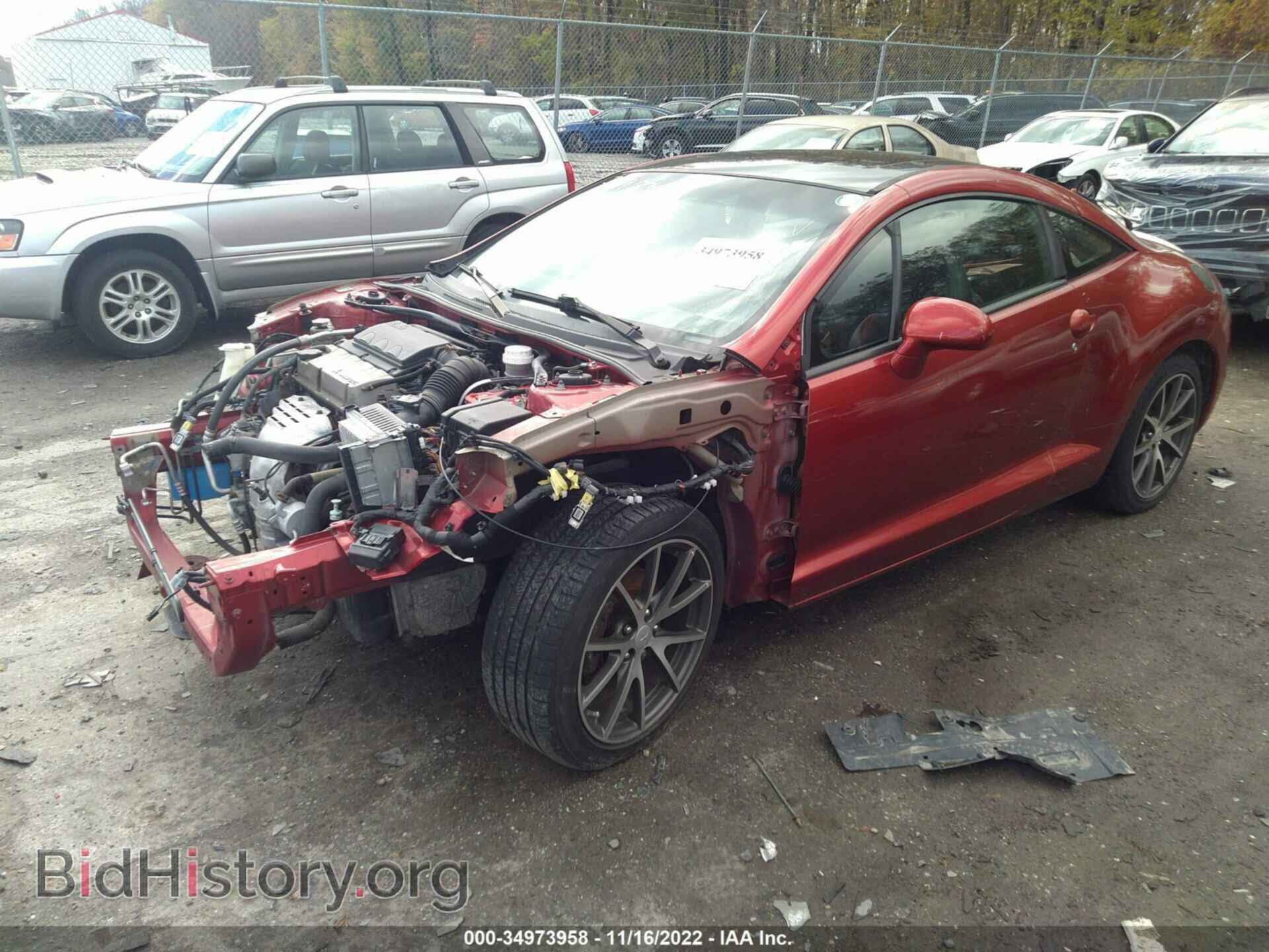 2011 MITSUBISHI ECLIPSE - VIN: 4A31K5DF8BE001619 - Фото 2