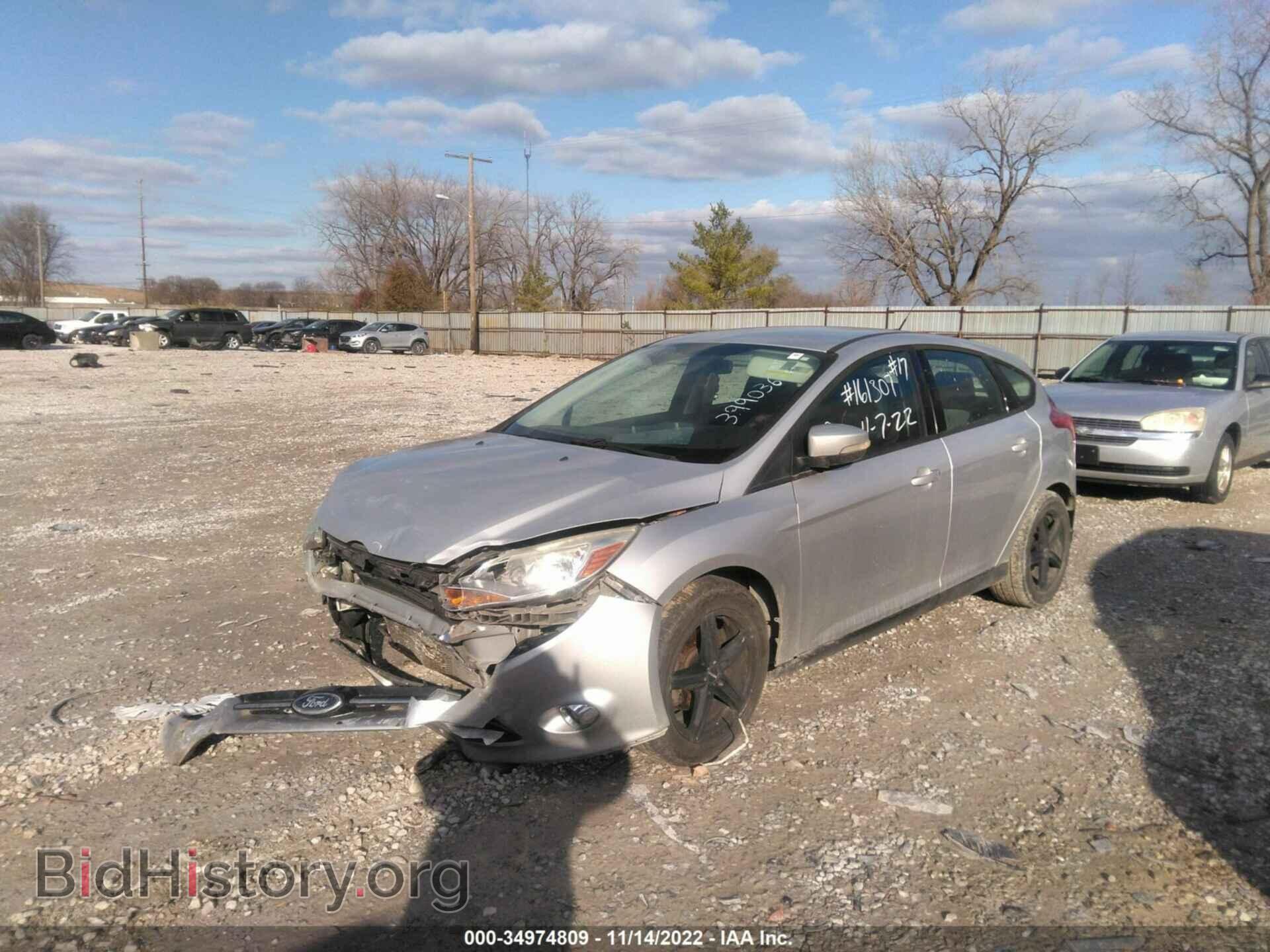 2012 FORD FOCUS - VIN: 1FAHP3K28CL399036 - Фото 2