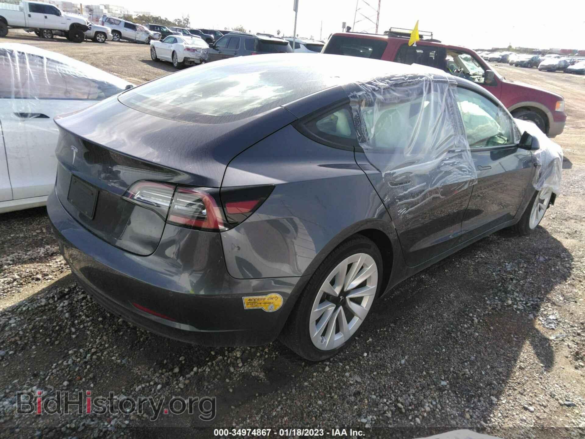 2021 TESLA MODEL 3 - VIN: 5YJ3E1EA9MF017909 - Фото 4
