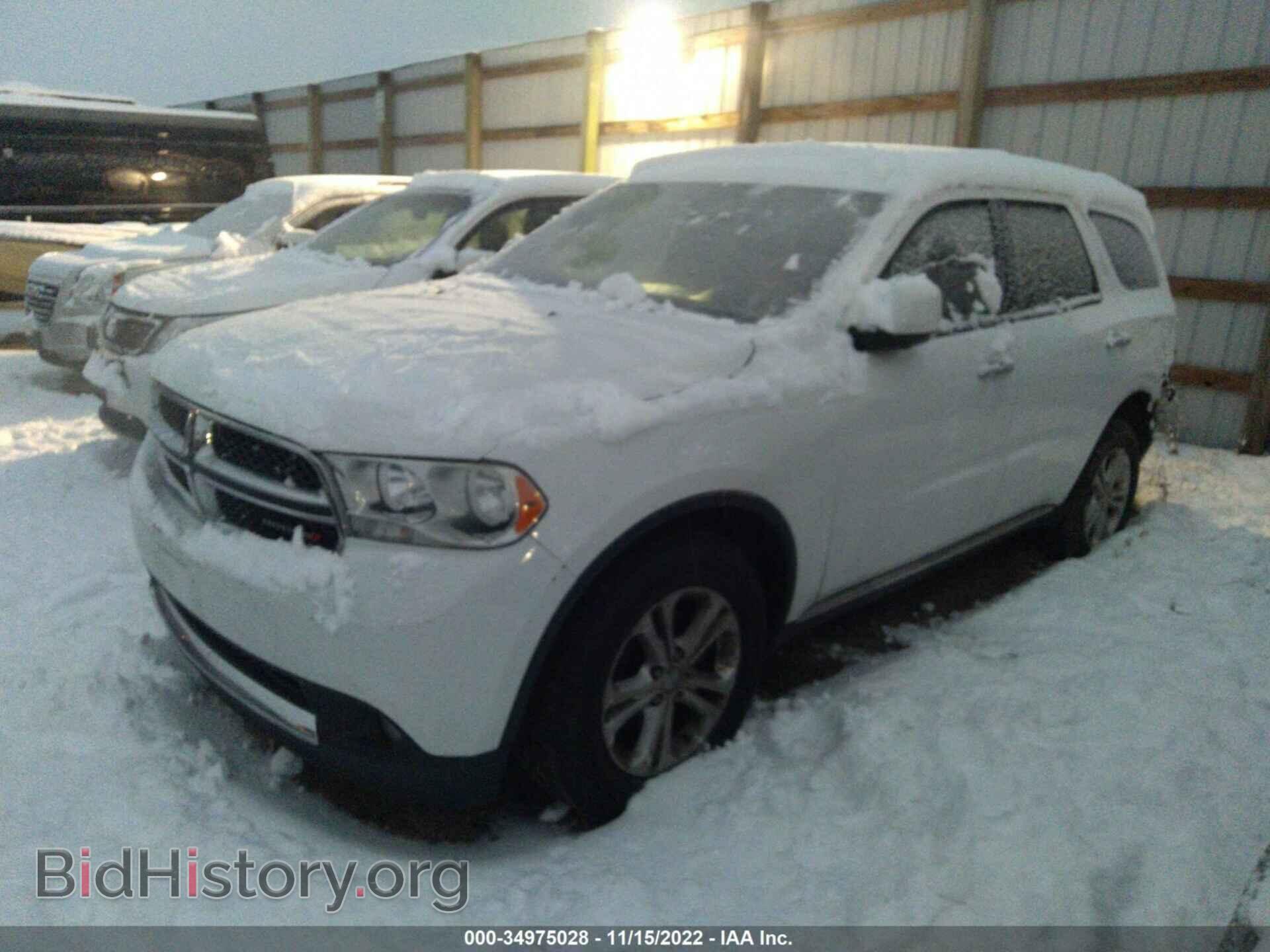 2013 DODGE DURANGO - VIN: 1C4RDJDGXDC608489 - Фото 2
