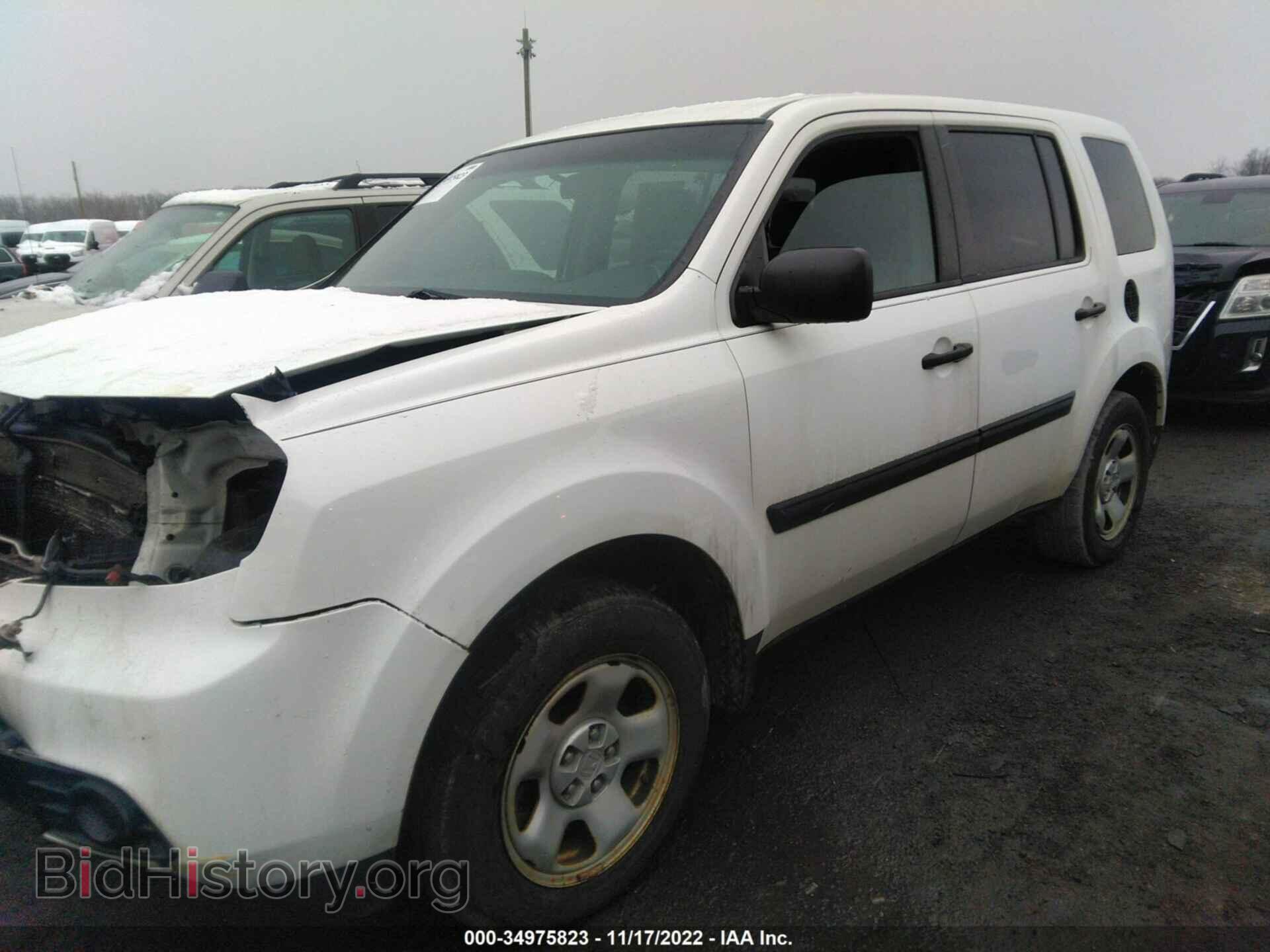 2012 HONDA PILOT - VIN: 5FNYF4H25CB070548 - Фото 2