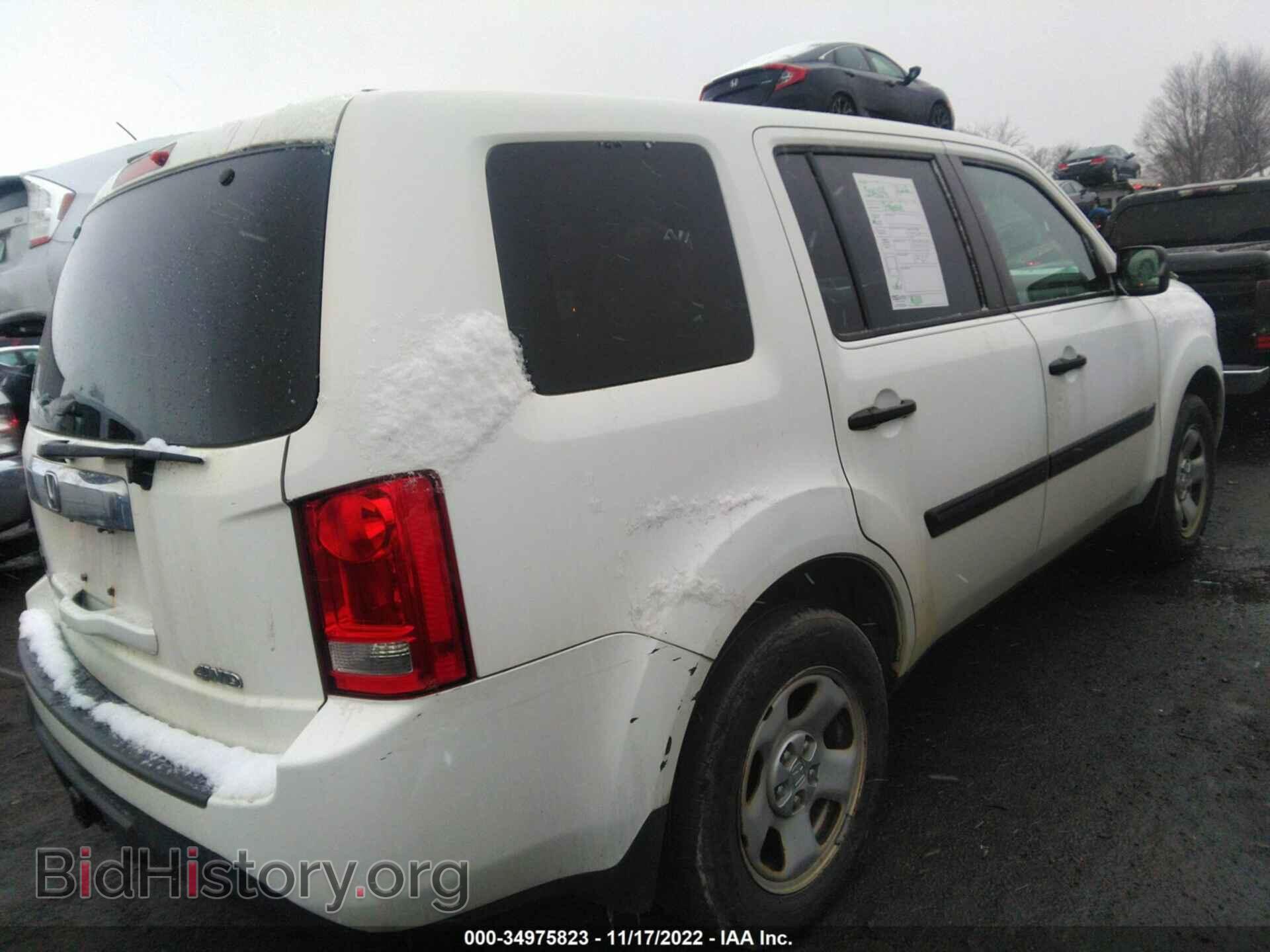 2012 HONDA PILOT - VIN: 5FNYF4H25CB070548 - Фото 4