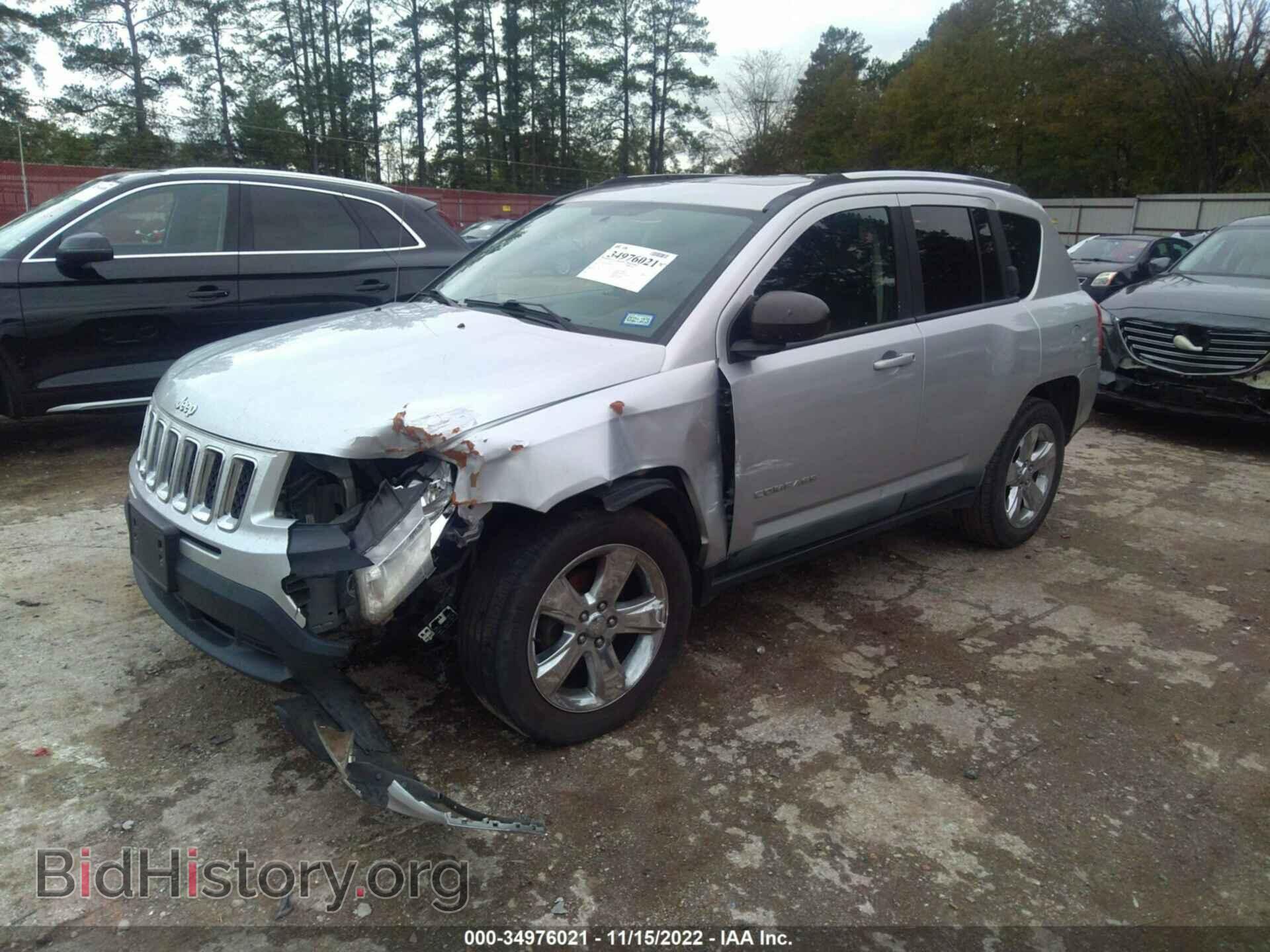 2011 JEEP COMPASS - VIN: 1J4NT5FB1BD287180 - Фото 2
