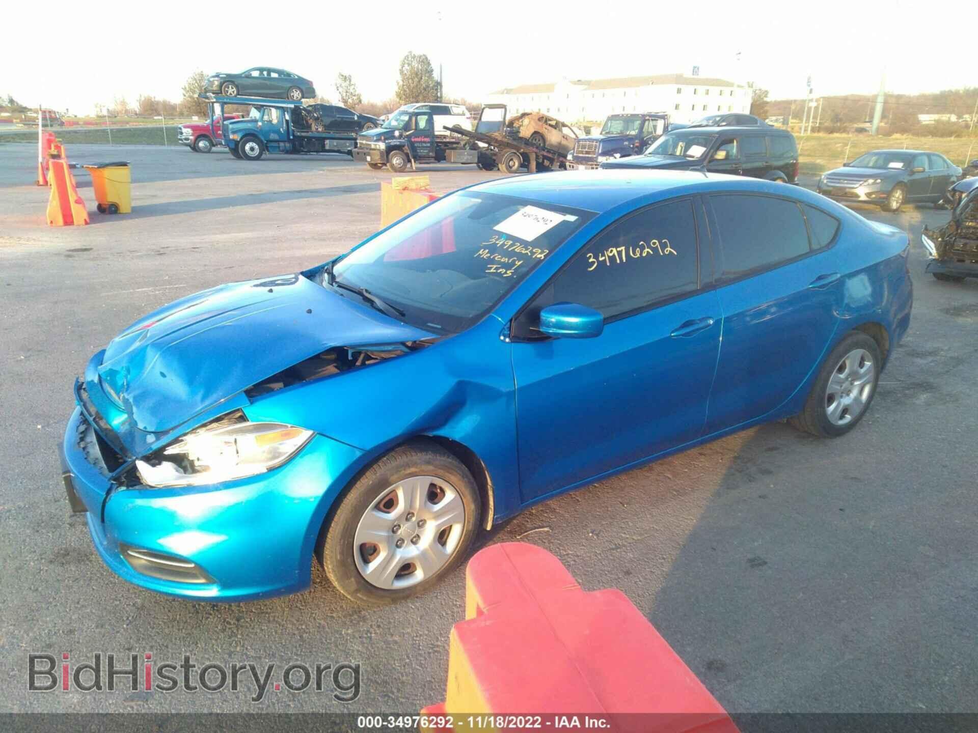 2016 DODGE DART - VIN: 1C3CDFAA6GD516978 - Фото 2