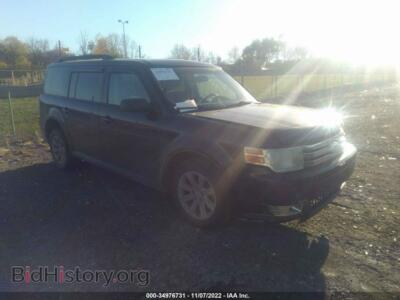 2011 Ford FLEX SE, бордовый — VIN 2FMGK5BC4BBD35773, IAAI