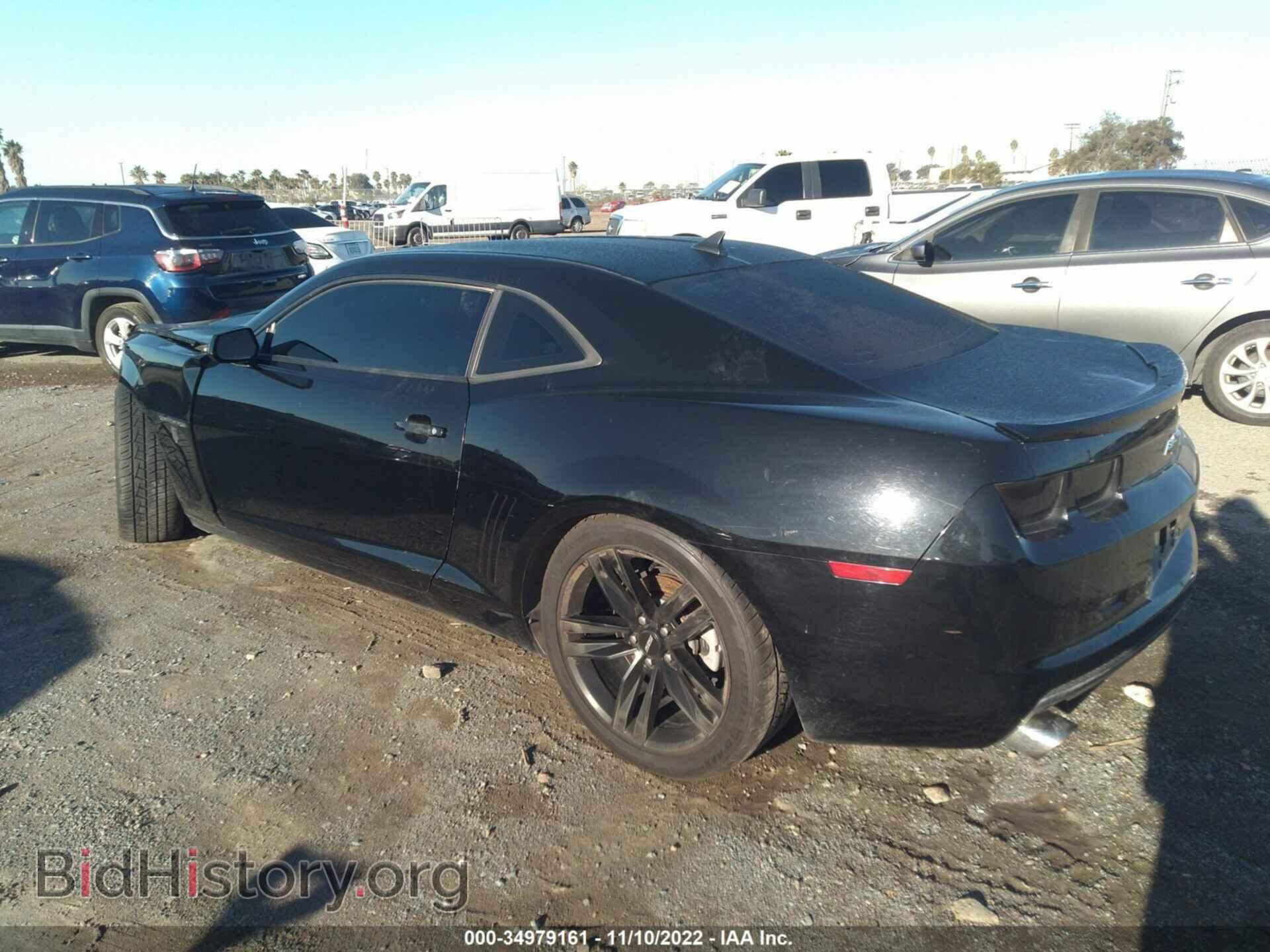 2012 CHEVROLET CAMARO - VIN: 2G1FE1E33C9186432 - Фото 3