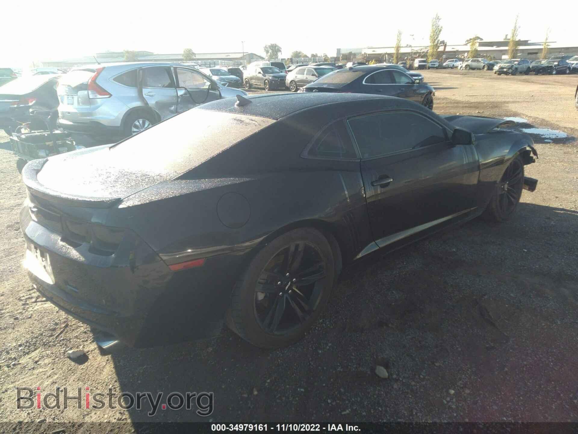 2012 CHEVROLET CAMARO - VIN: 2G1FE1E33C9186432 - Фото 4