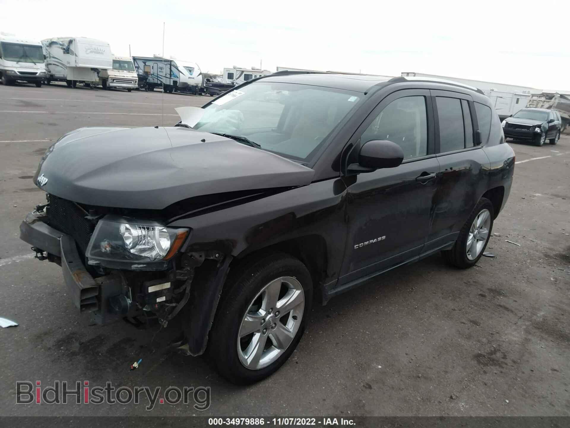 2014 JEEP COMPASS - VIN: 1C4NJDEB9ED734656 - Фото 2