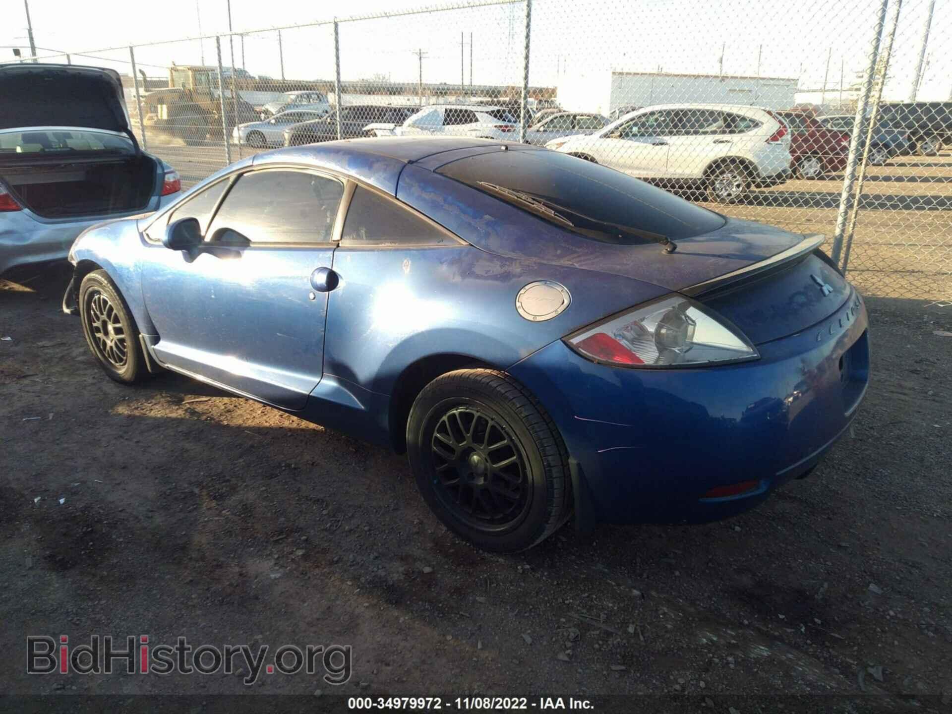 2006 MITSUBISHI ECLIPSE - VIN: 4A3AK34T16E005267 - Фото 3