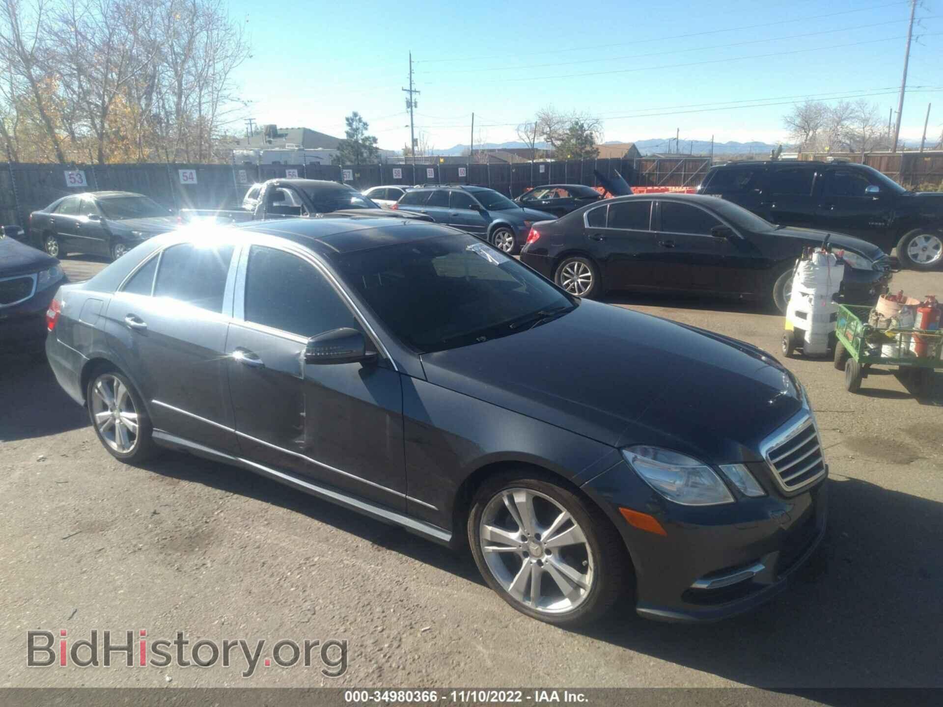 Фотография WDDHF8JB2DA747105 - MERCEDES-BENZ E-CLASS 2013