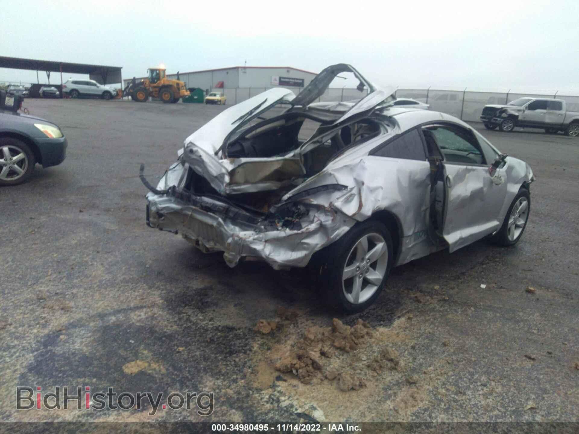 2007 MITSUBISHI ECLIPSE - VIN: 4A3AK24F77E028381 - Photo 4