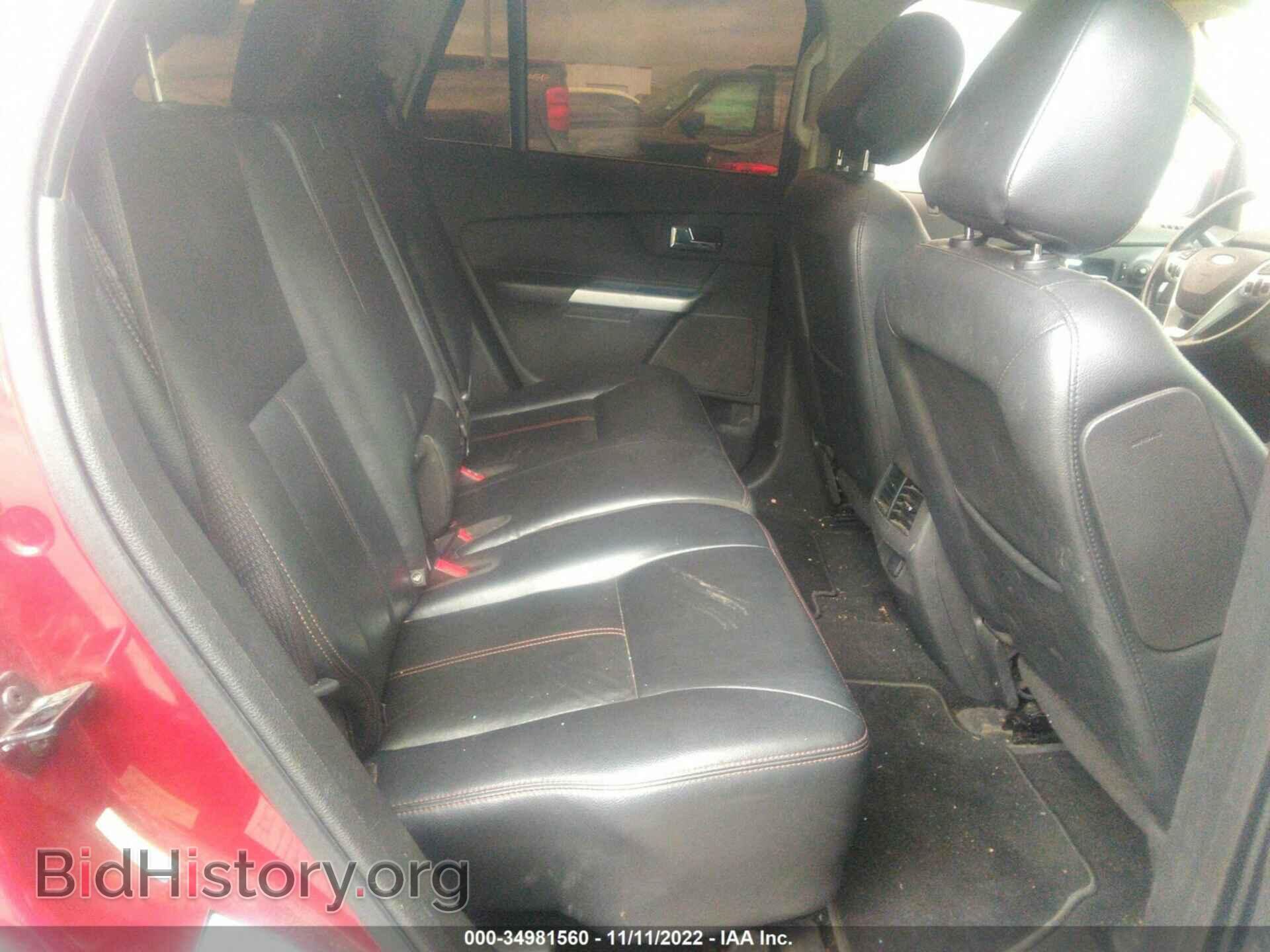2013 FORD EDGE - VIN: 2FMDK3KC9DBB55411 - Фото 8