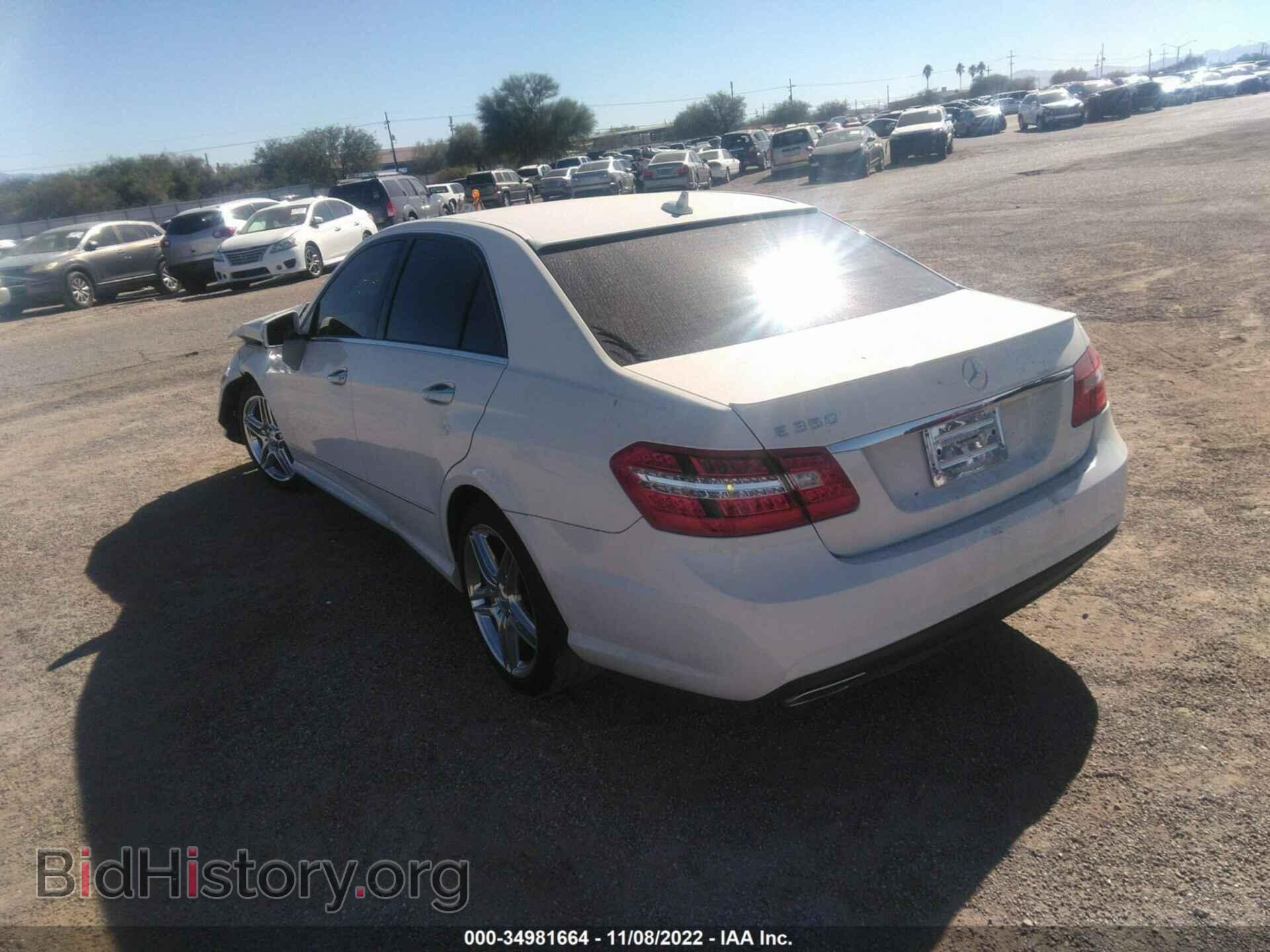 2011 MERCEDES-BENZ E-CLASS - VIN: WDDHF5GB5BA370367 - Фото 3