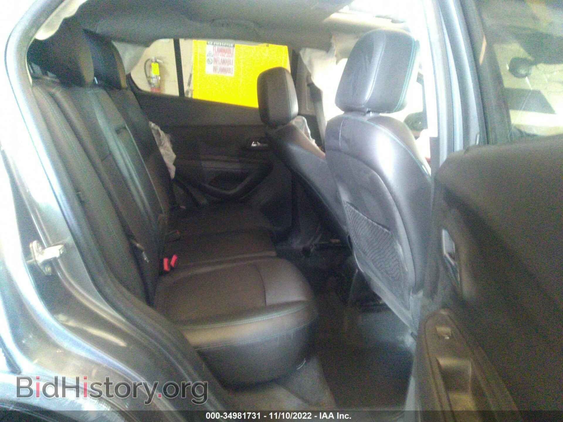 2015 CHEVROLET TRAX - VIN: KL7CJRSB4FB109942 - Фото 8