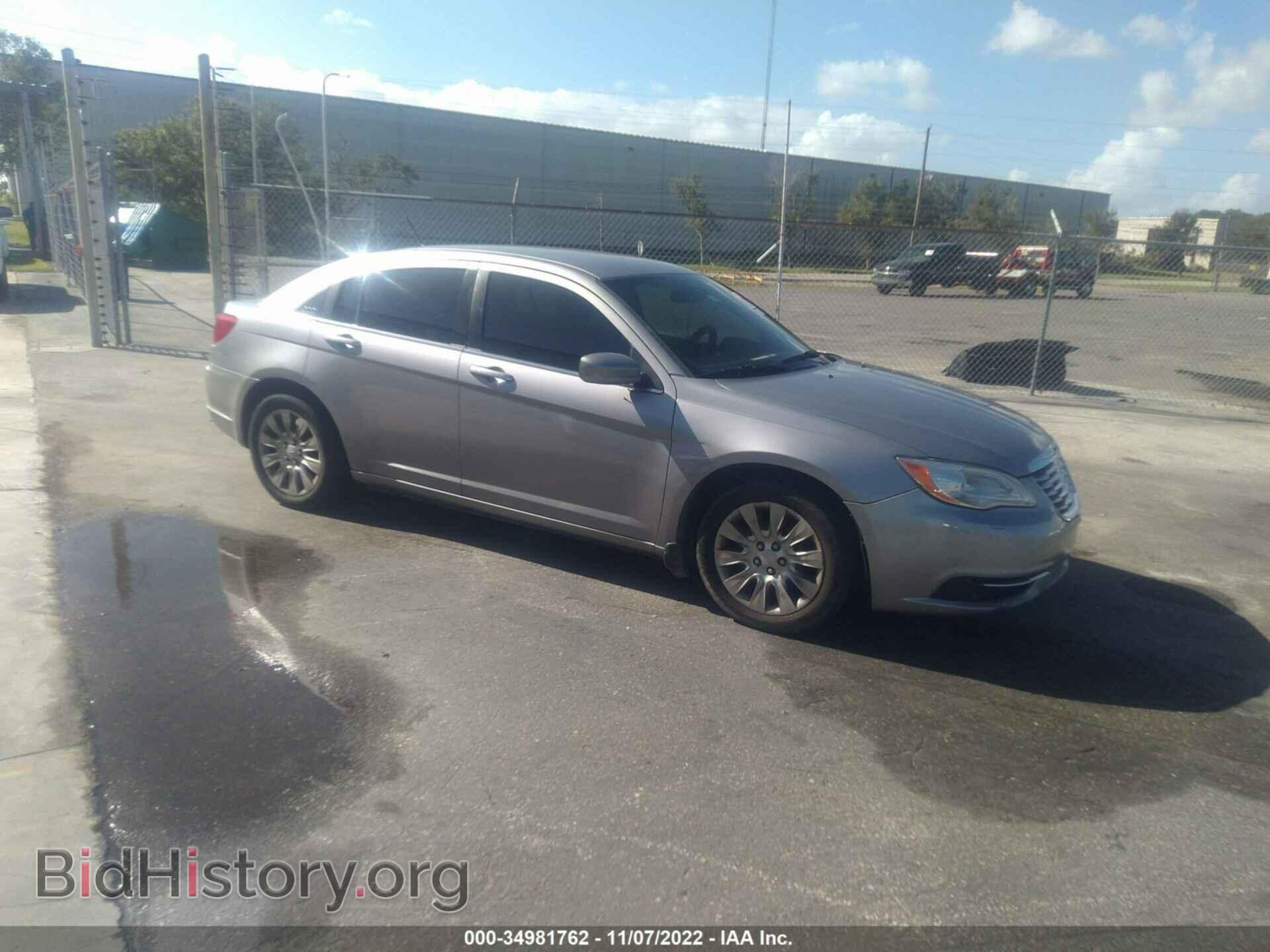 Фотография 1C3CCBAB7EN205507 - CHRYSLER 200 2014